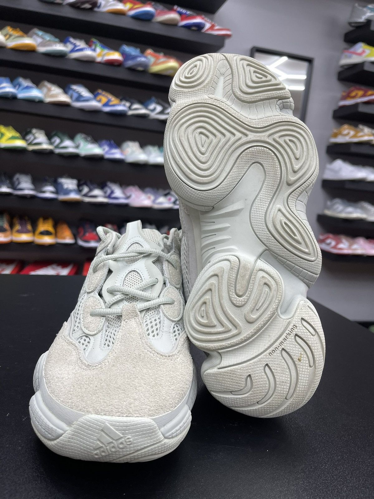 Yeezy Size 10.5 - Adidas Yeezy 500 Salt Size US 10.5 / EU 43-44 - 8 Thumbnail
