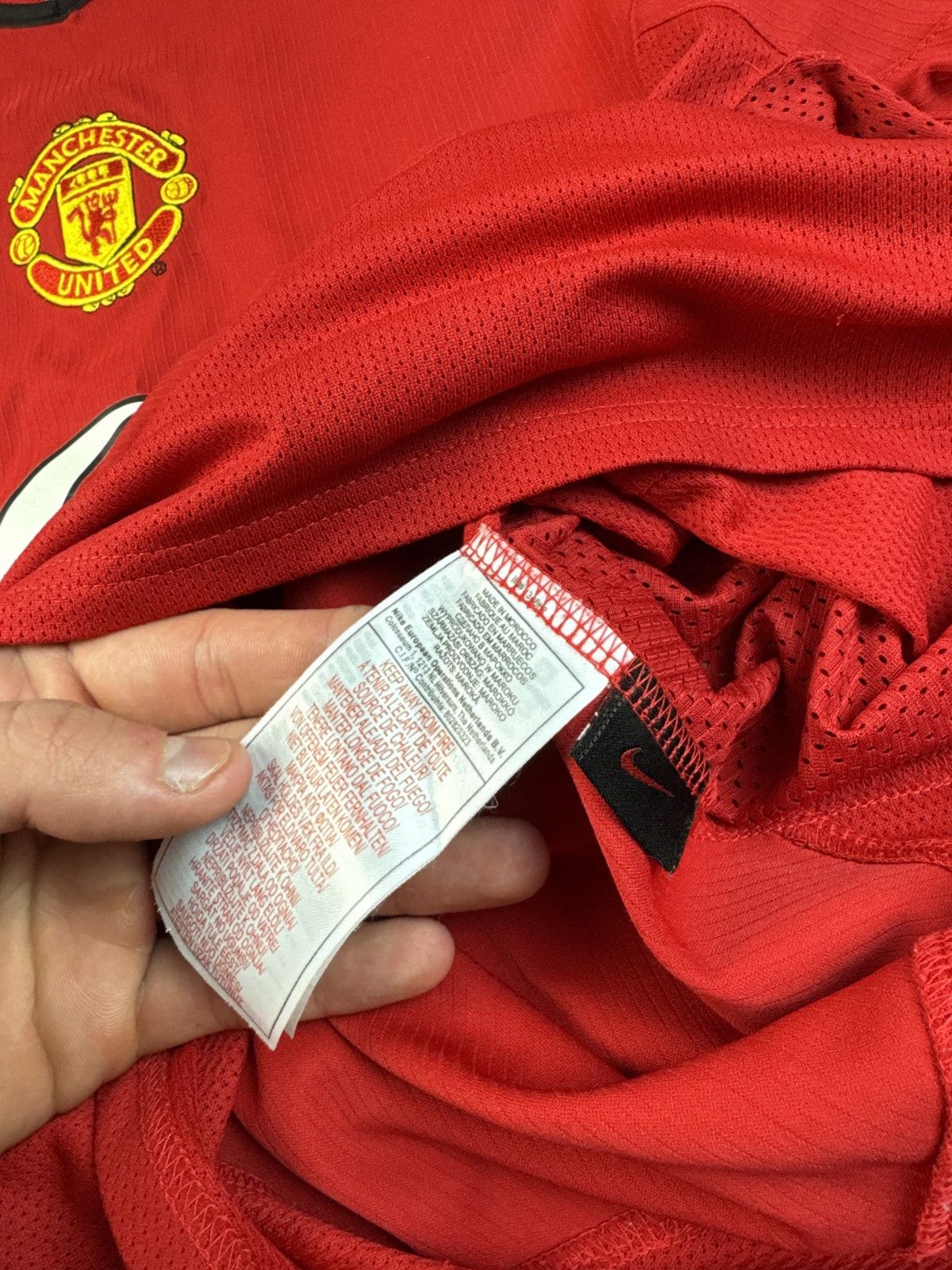 Nike Manchester United 2004/06 Football Shirt Jersey Away Nike S Size US S / EU 44-46 / 1 - 4 Thumbnail