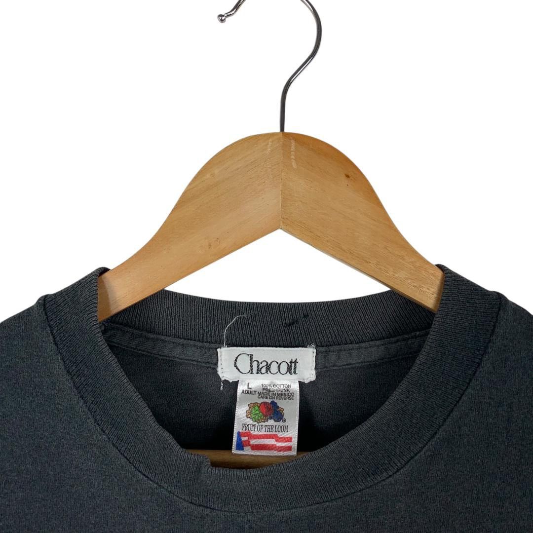 Fruit Of The Loom Vintage DANCING CHACOAT art spellout printed tees Size US L / EU 52-54 / 3 - 5 Thumbnail