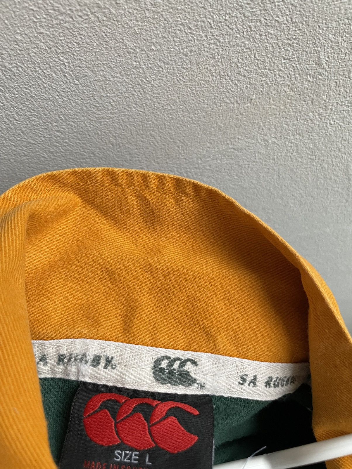Vintage Vintage South Africa Canterbury Rugby Union Jersey National Size US L / EU 52-54 / 3 - 13 Thumbnail