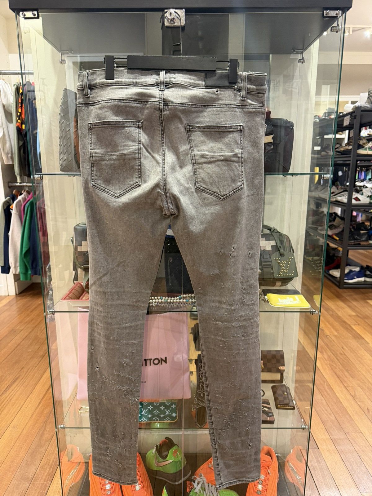 Amiri Amiri Shotgun Distressed Denim Jeans Size US 36 / EU 52 - 2 Thumbnail