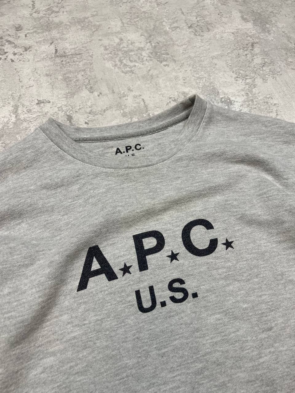 A.P.C. A.P.C. U.S. Sweatshirt Big logo Size US L / EU 52-54 / 3 - 4 Thumbnail