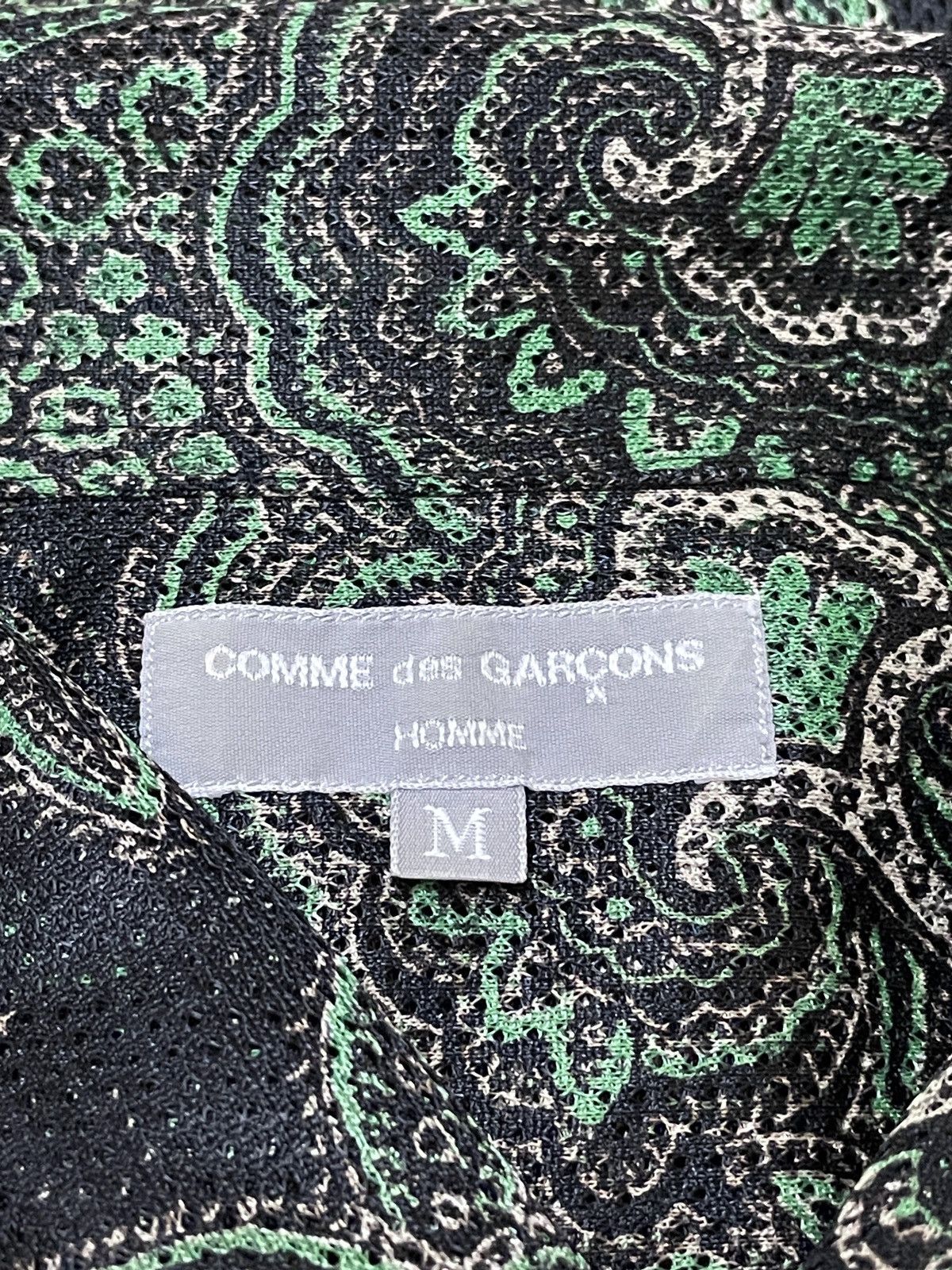 Comme des Garcons Homme Rare Vintage Comme Des Garcons Homme Paisley Shirt 1990s Size US M / EU 48-50 / 2 - 9 Thumbnail