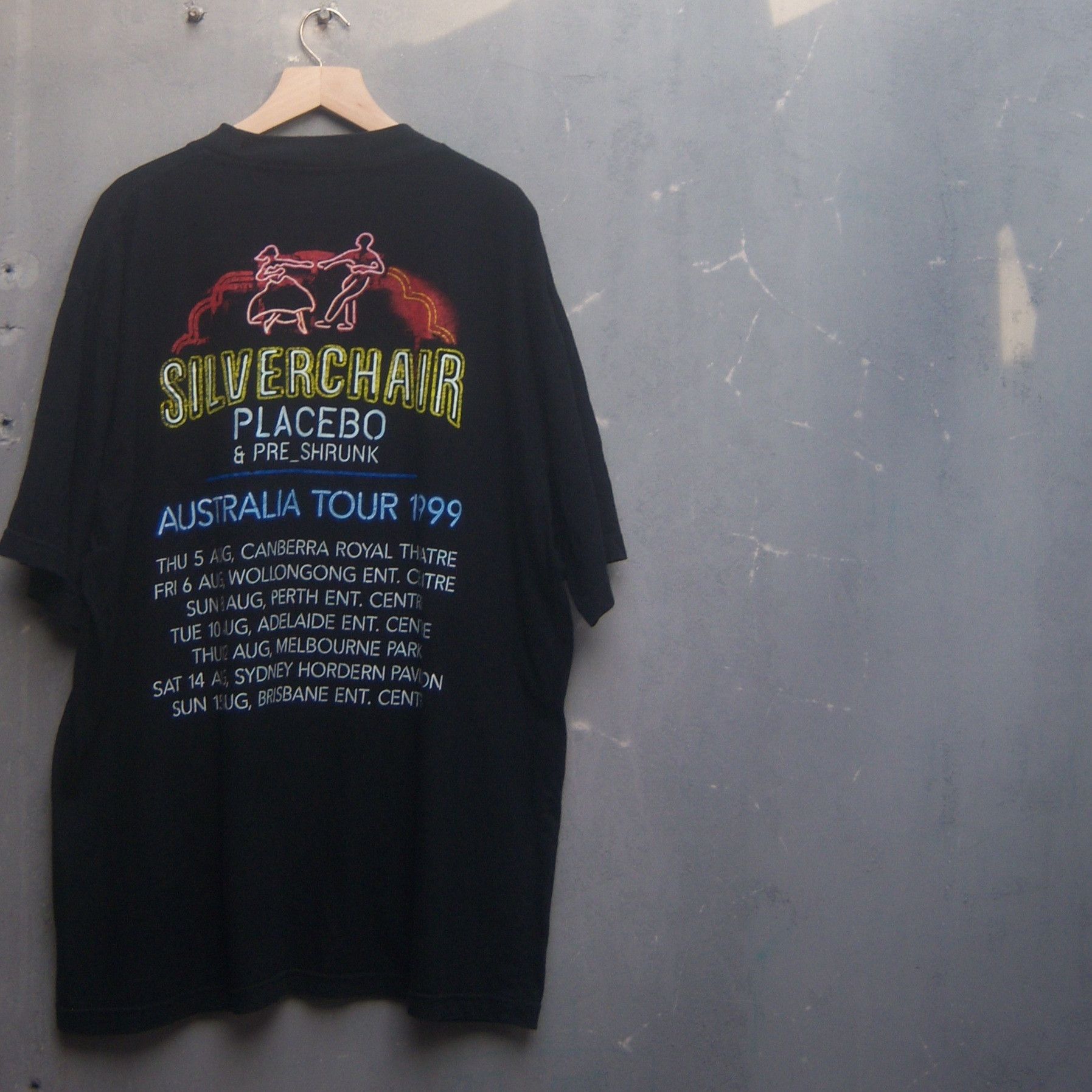 Band Tees × Vintage Very Rare Silverchair and Placebo Tour 99 Size US XL / EU 56 / 4 - 12 Thumbnail