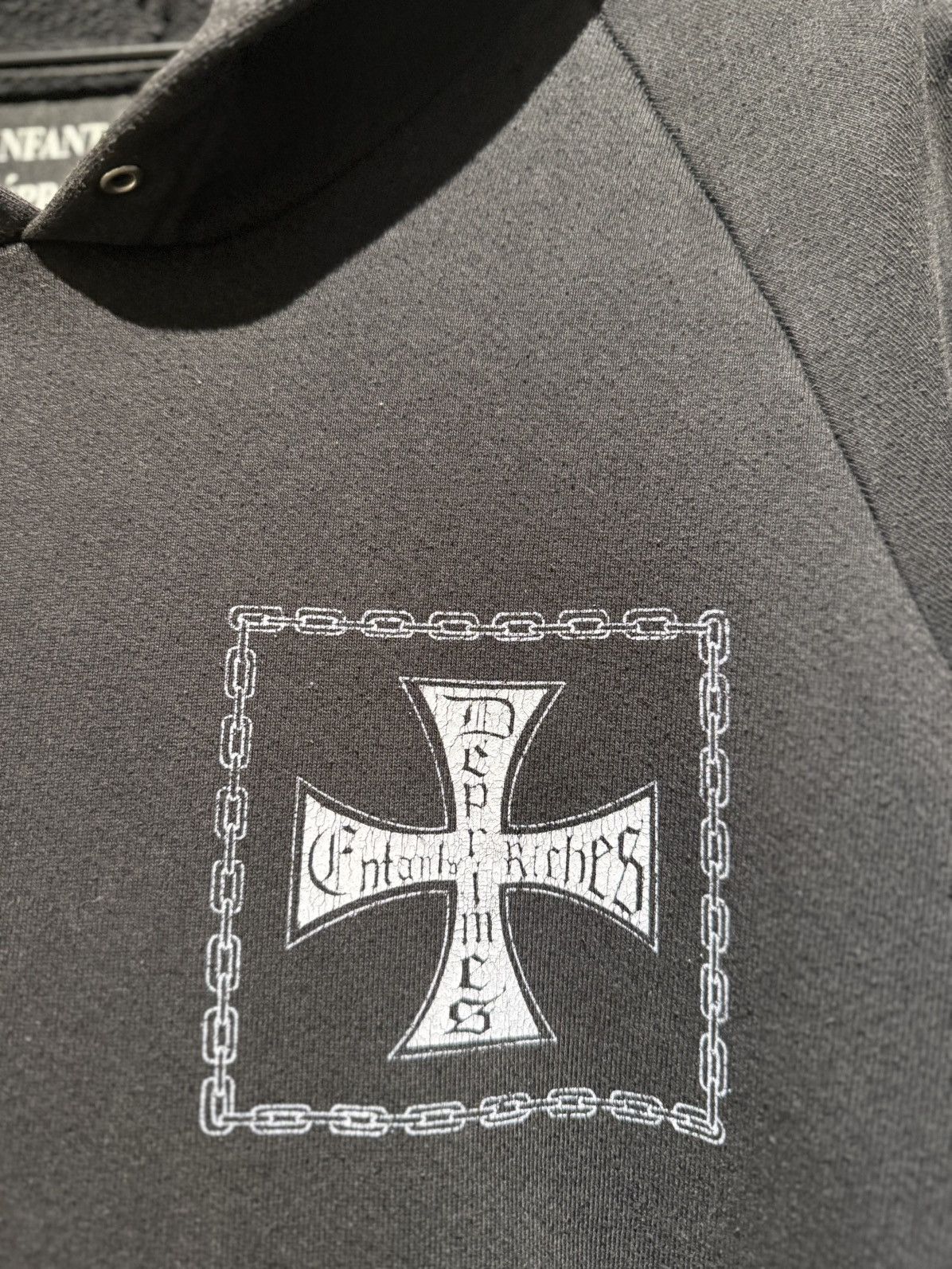 Enfants Riches Deprimes IRON CROSS HOODIE Size US XL / EU 56 / 4 - 2 Thumbnail
