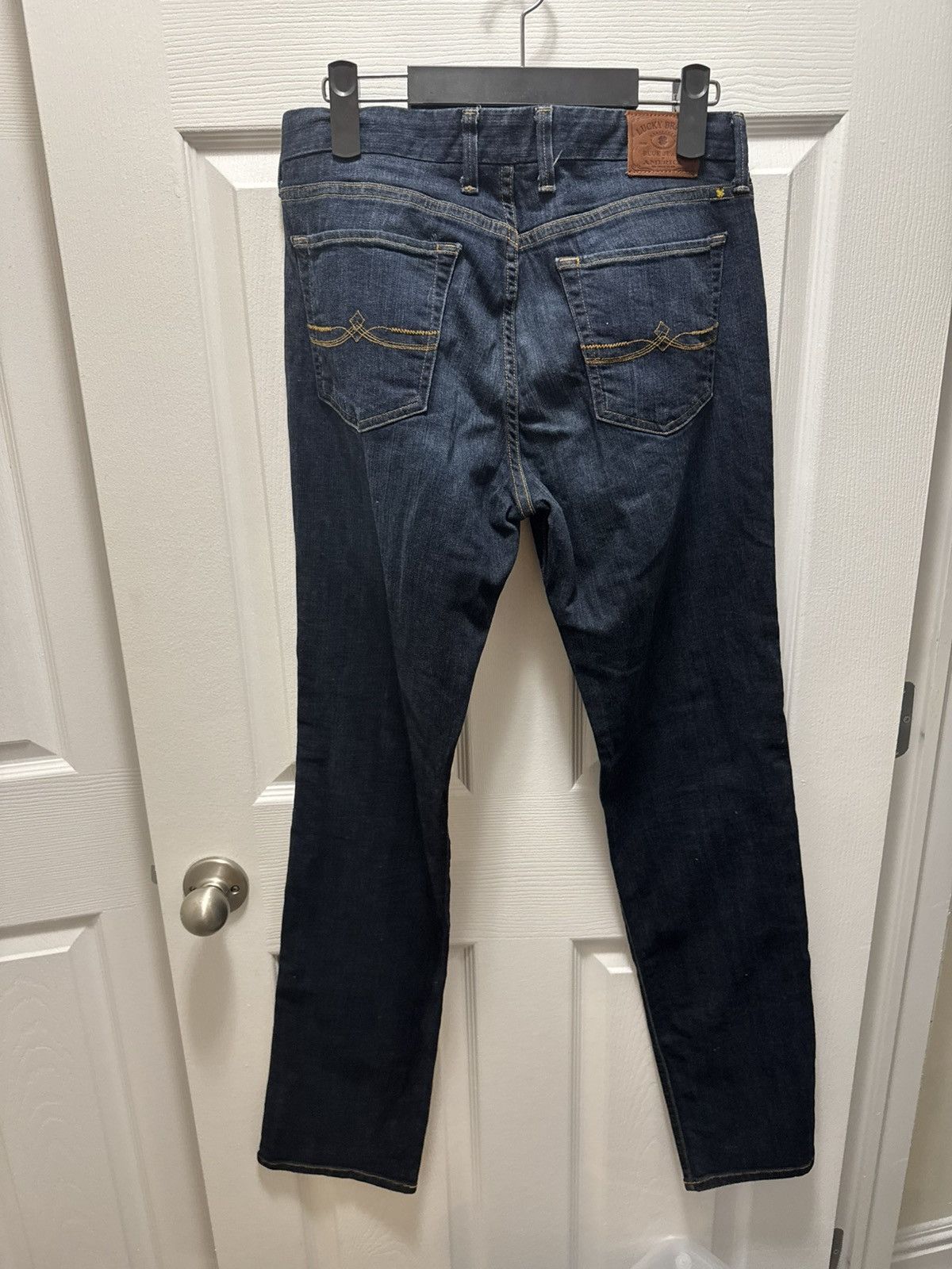 Lucky Brand Lucky Brand Lucky You Zipper Blue Denim Jeans RN 80318 Size US 30 / EU 46 - 4 Thumbnail