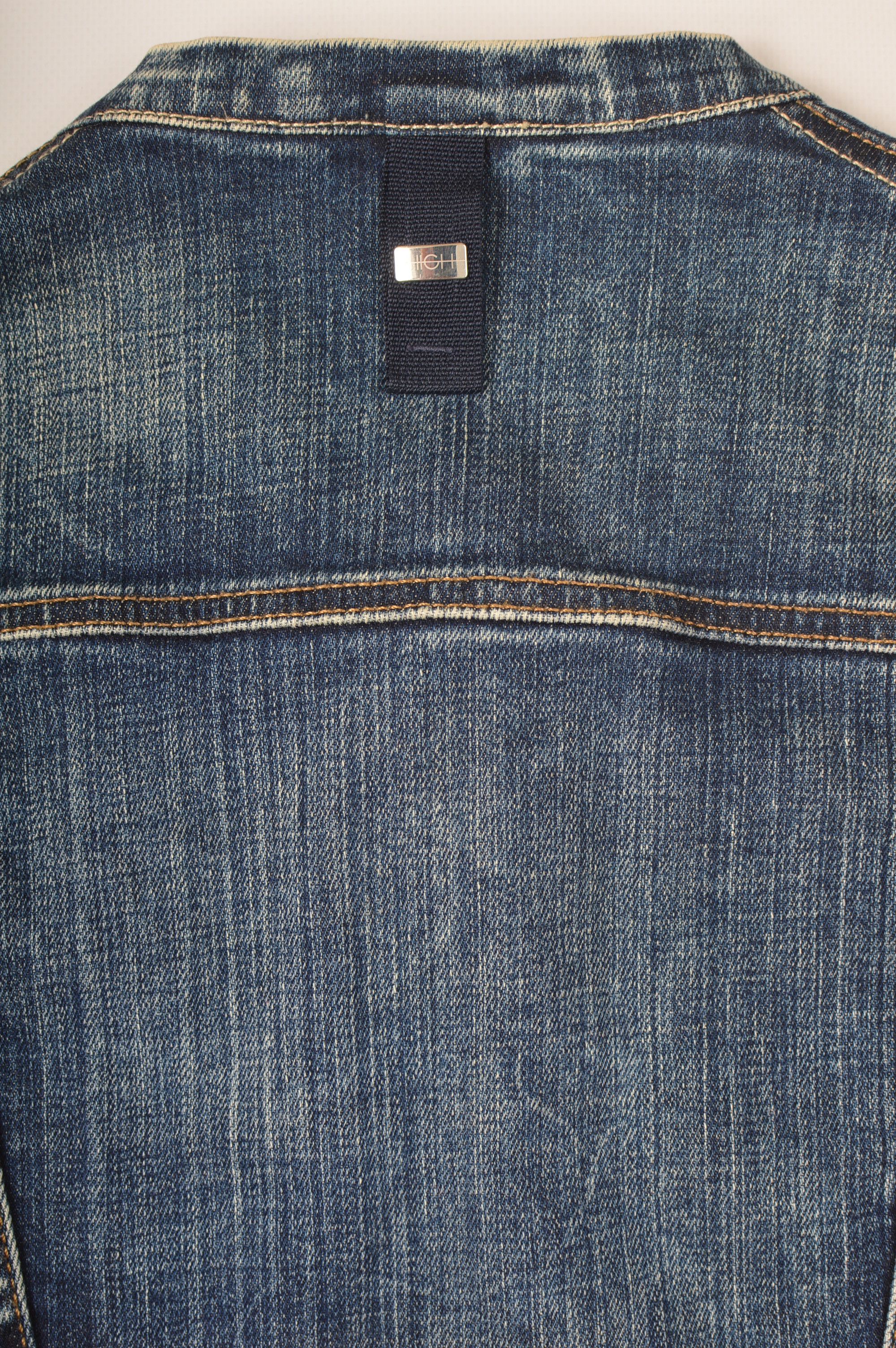 Designer High Use Womens Blue Denim Jacket Size M / US 6-8 / IT 42-44 - 8 Thumbnail