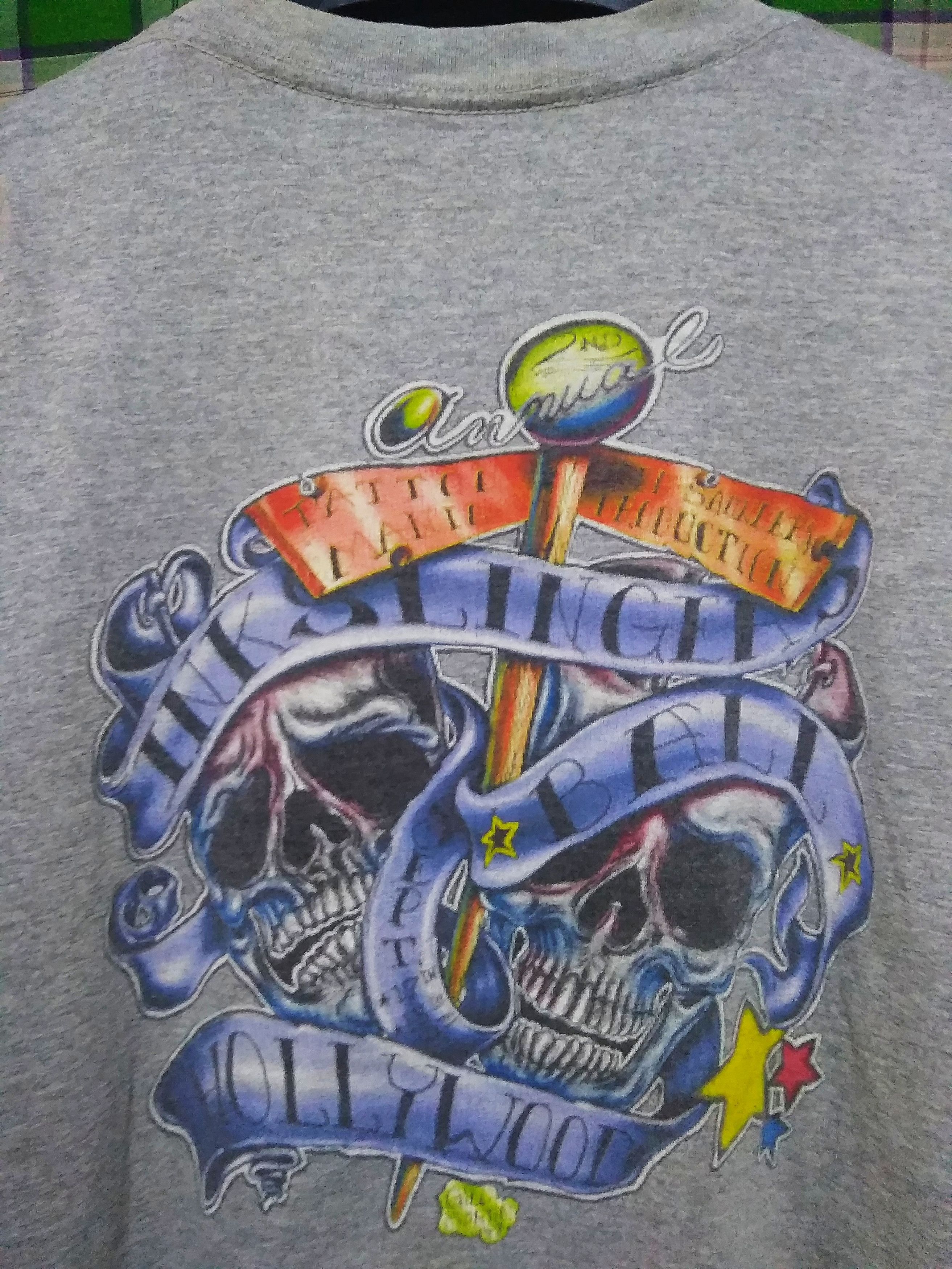 Vintage Vtg InkSlingers Tattoo Hollywood 2nd annual tee ed hardy Size US L / EU 52-54 / 3 - 6 Thumbnail