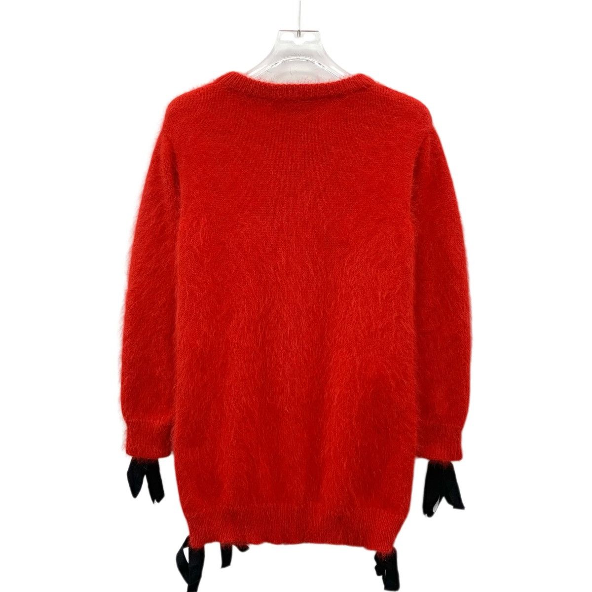 Fendi Fendi Tie Detail Rabbit Fur Long Sleeve Knit Sweater K26WX Size S / US 4 / IT 40 - 2 Thumbnail