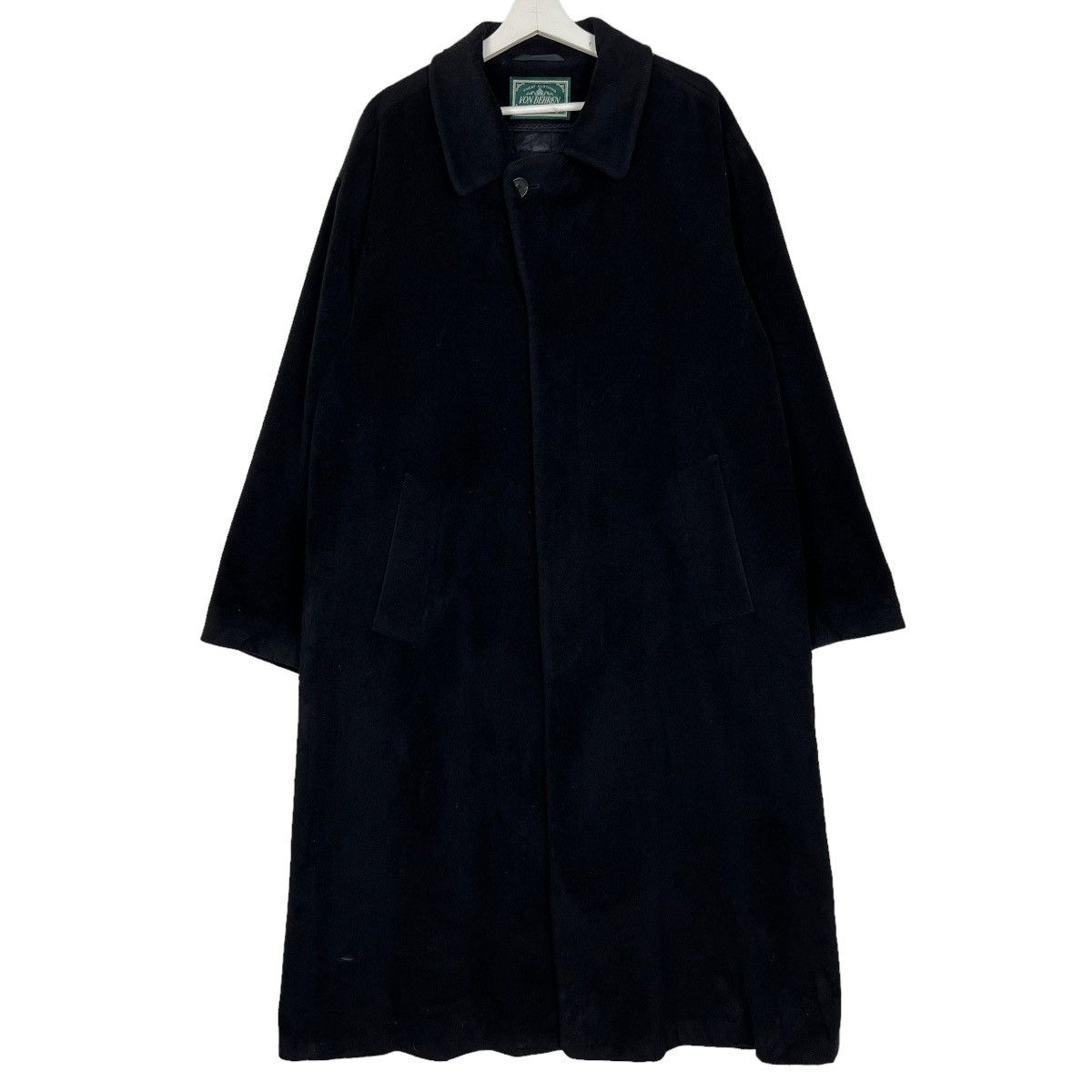 Autumn Cashmere 🔥 VON BEHREN SUPERFINE CASMERE & WOOL OVERCOAT MADE GERMANY Size US XL / EU 56 / 4 - 8 Thumbnail