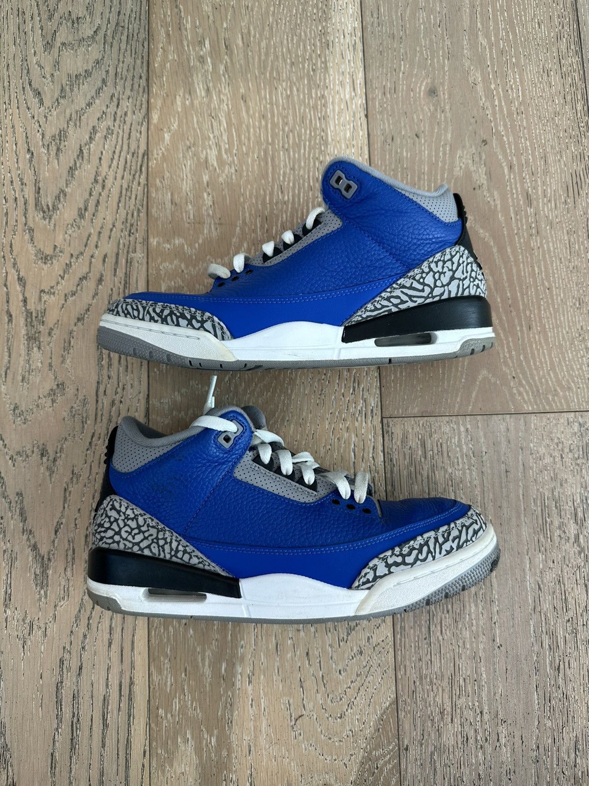 Jordan Brand Jordan 3 Varsity Royal Cement Size US 8.5 / EU 41-42 - 4 Thumbnail