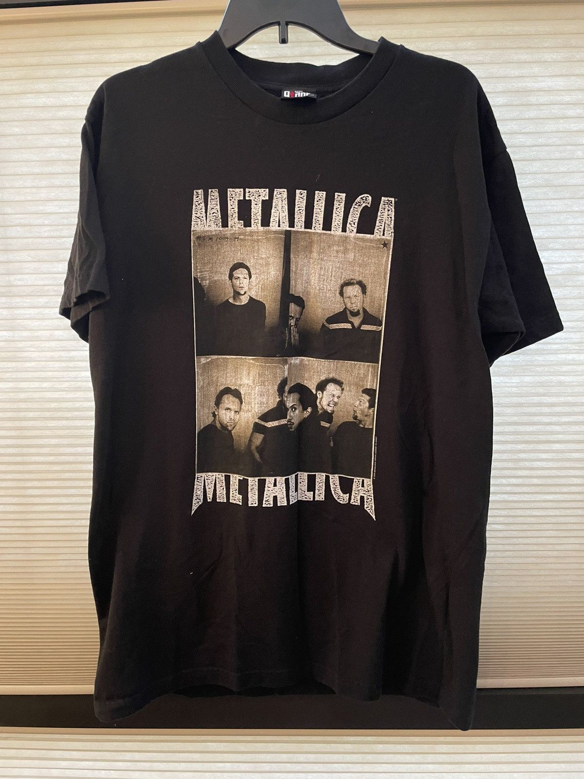 Vintage 1999 Metallica Tour Concert T-Shirt Giant Large