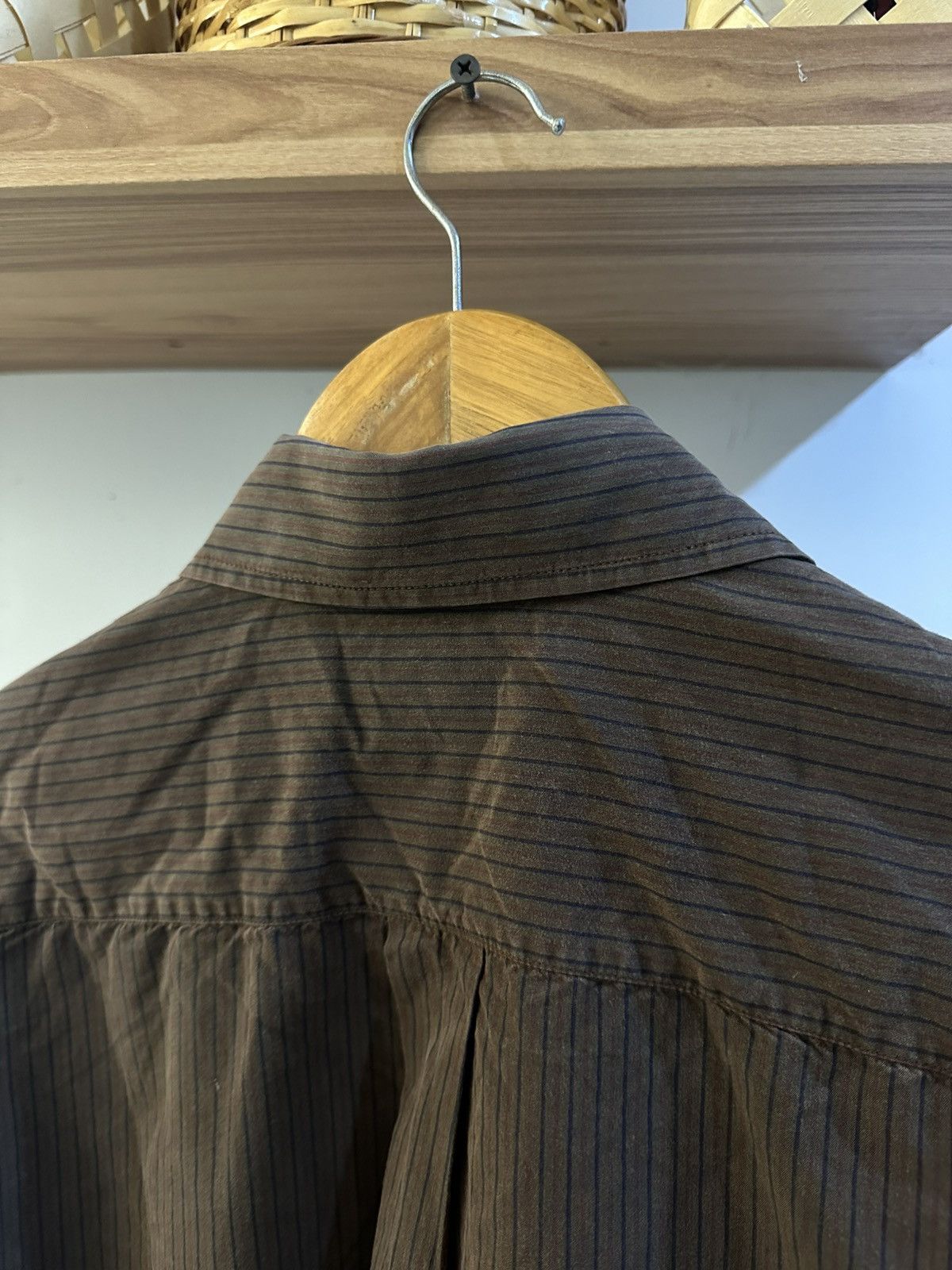 C.P. Company 1990 - C.P. Company Made In Italy Stripes Button Up Shirt Size US M / EU 48-50 / 2 - 9 Thumbnail