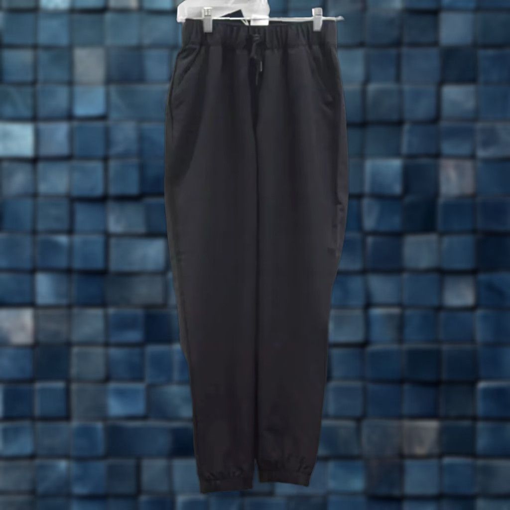 Adidas NEW NWT Women's Adidas Black Pull-On Drawstring Performance Wind Joggers XS Pants Size 26" / US 2 / IT 38 - 1 Thumbnail