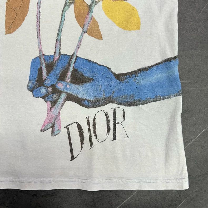 Dior Dior Floral Print Short Sleeve Shirt Size M-2506 Size US M / EU 48-50 / 2 - 2 Thumbnail