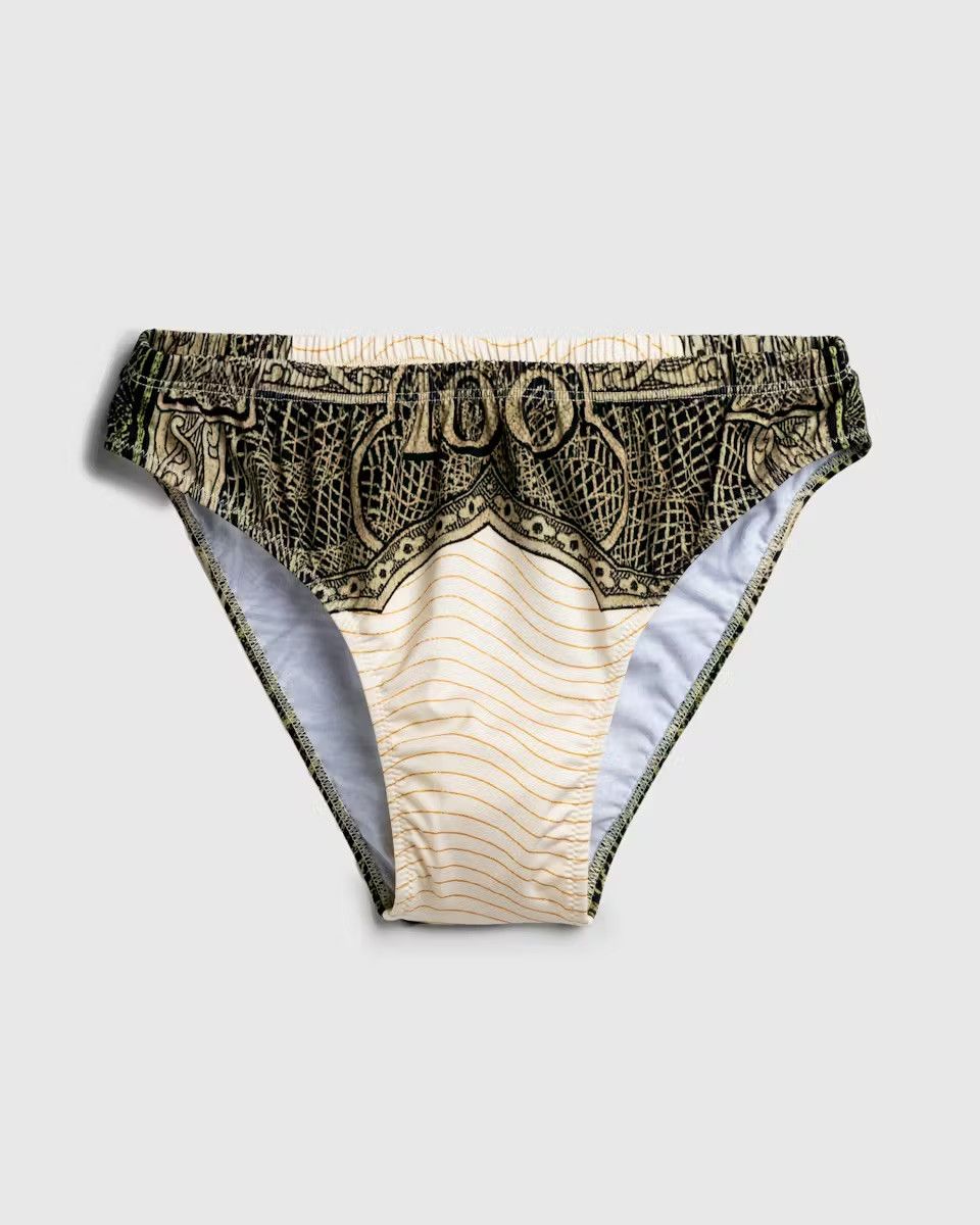 Jean Paul Gaultier Jean Paul Gaultier cartouche money print speedo Size US 32 / EU 48 - 1 Thumbnail