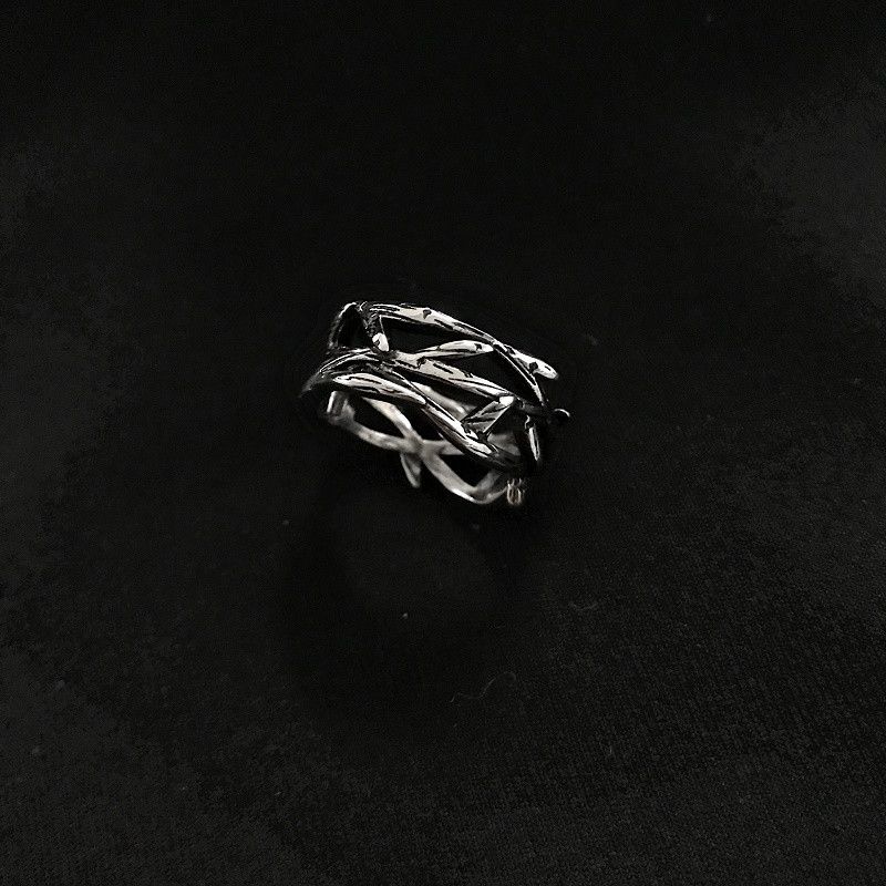 Jewelry Matchless Jewelry Rings Open Size Chrome Ring (Size 7-13) Size ONE SIZE - 4 Thumbnail