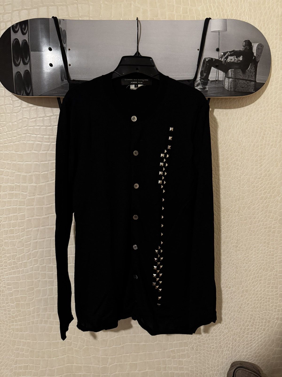 Comme des Garcons × Comme des Garcons Homme Plus Comme Des Garçons Homme Plus stud knit shirt Size US S / EU 44-46 / 1 - 1 Thumbnail