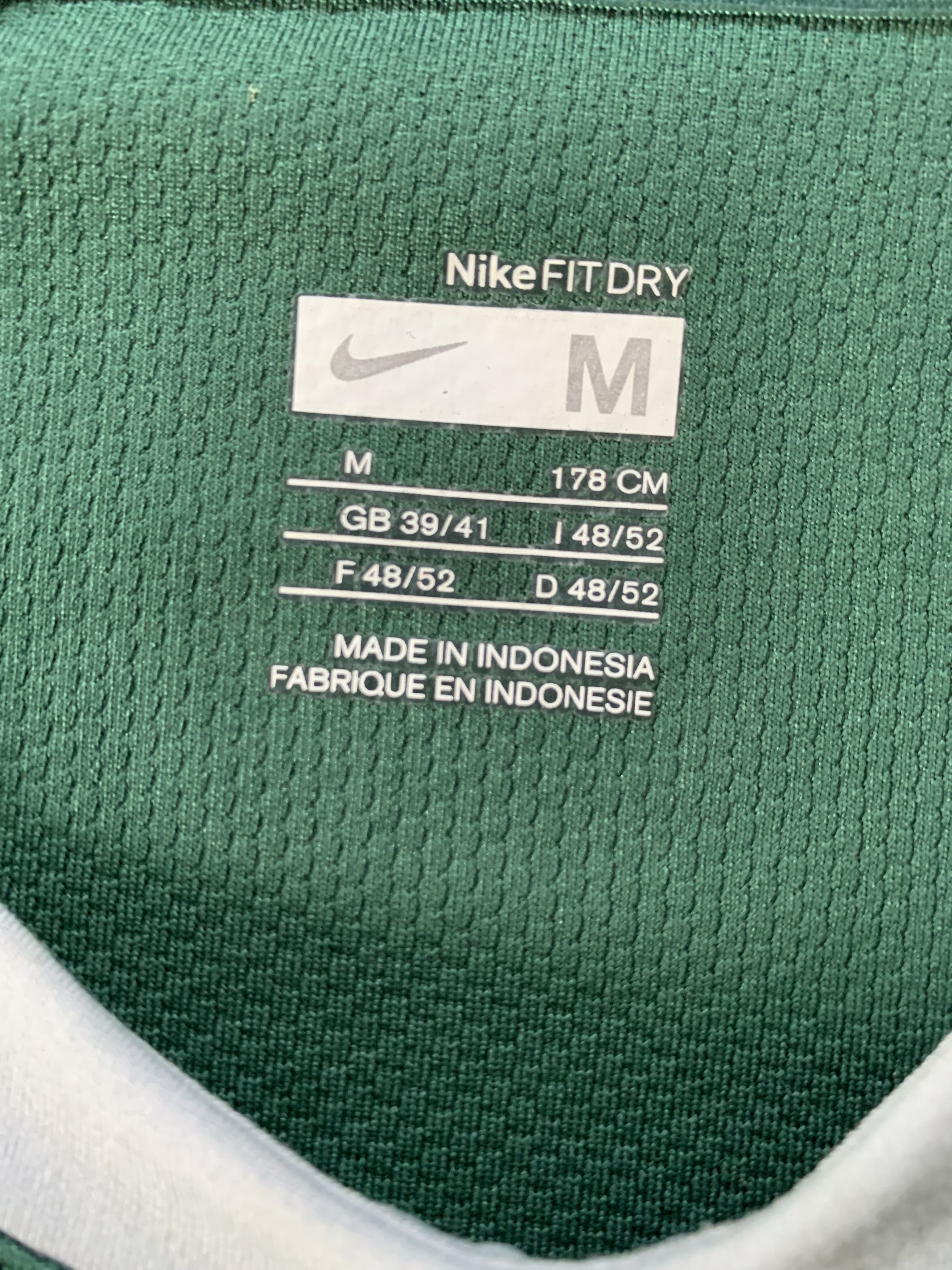 Nike Vintage Nike Celtic Away Shirt 2007-2008 Size US M / EU 48-50 / 2 - 6 Thumbnail