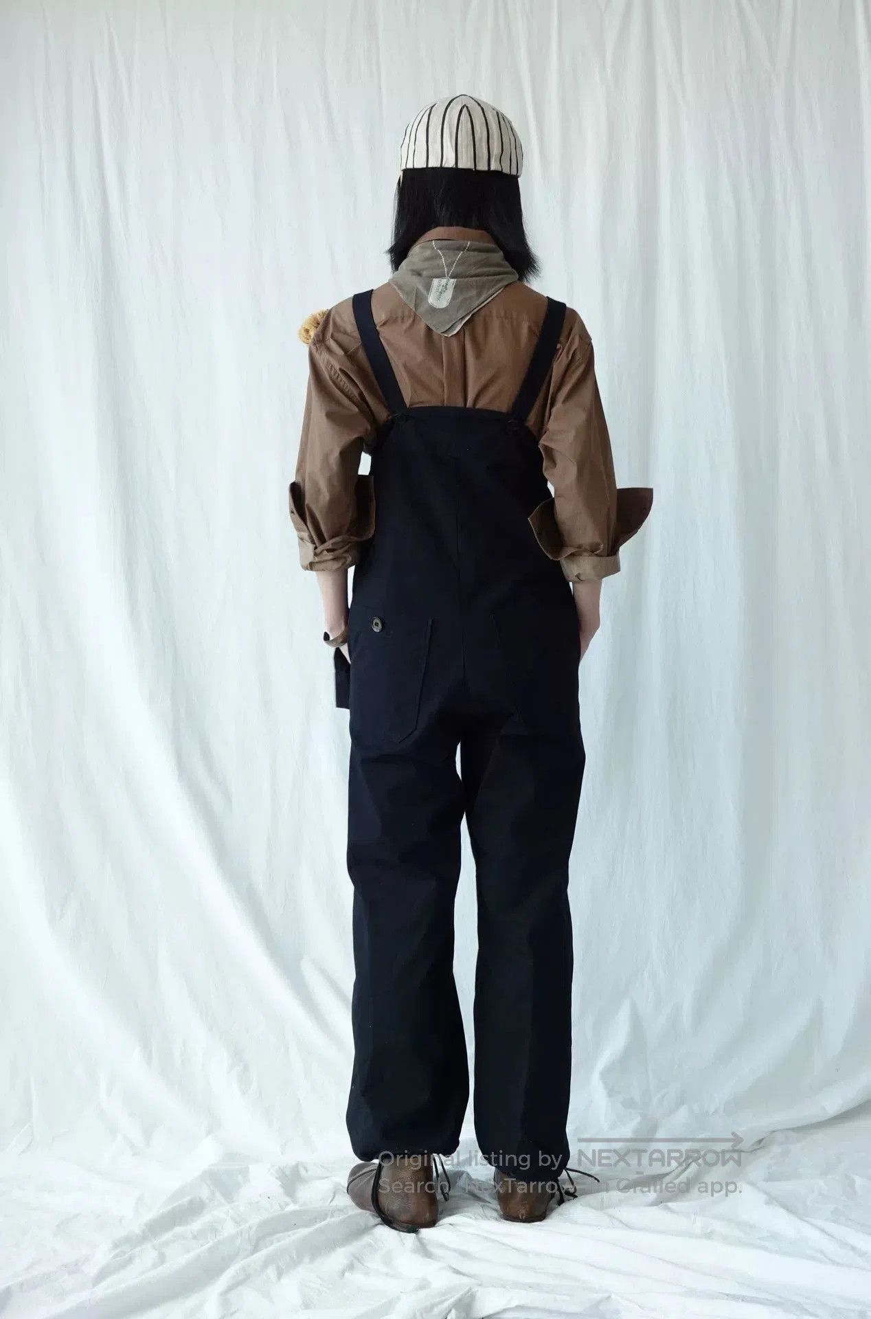Y's Unique Yohji Yamamoto Dungarees with Sleeves. Size 25" / US 0 / IT 36 - 2 Thumbnail