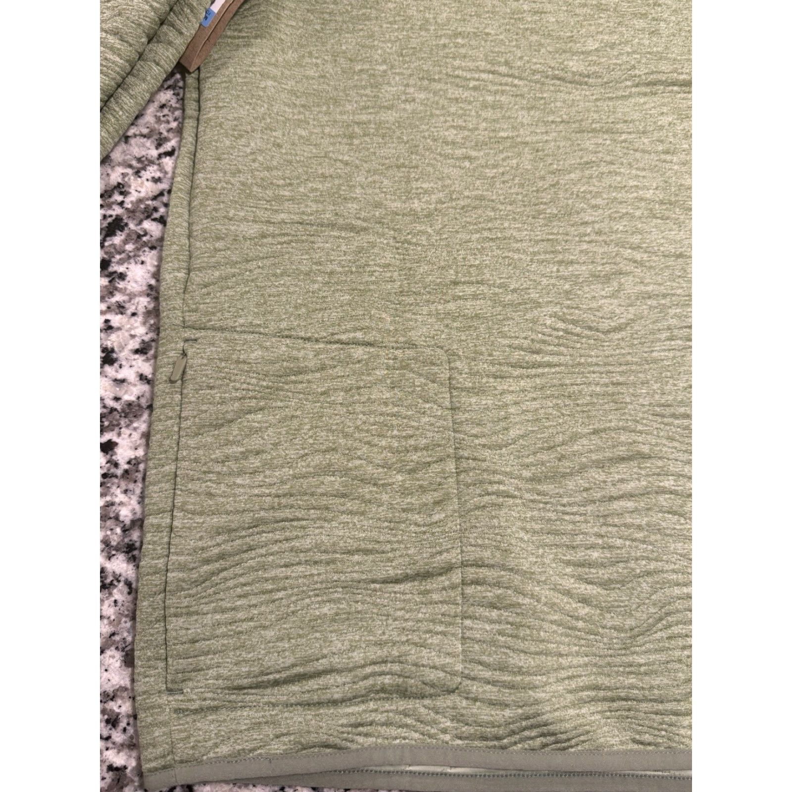 Nike VINTAGE Nike Golf Sweatshirt Mens Medium Crew Neck Quilted Pullover Green 90s Activewear Size US M / EU 48-50 / 2 - 8 Thumbnail