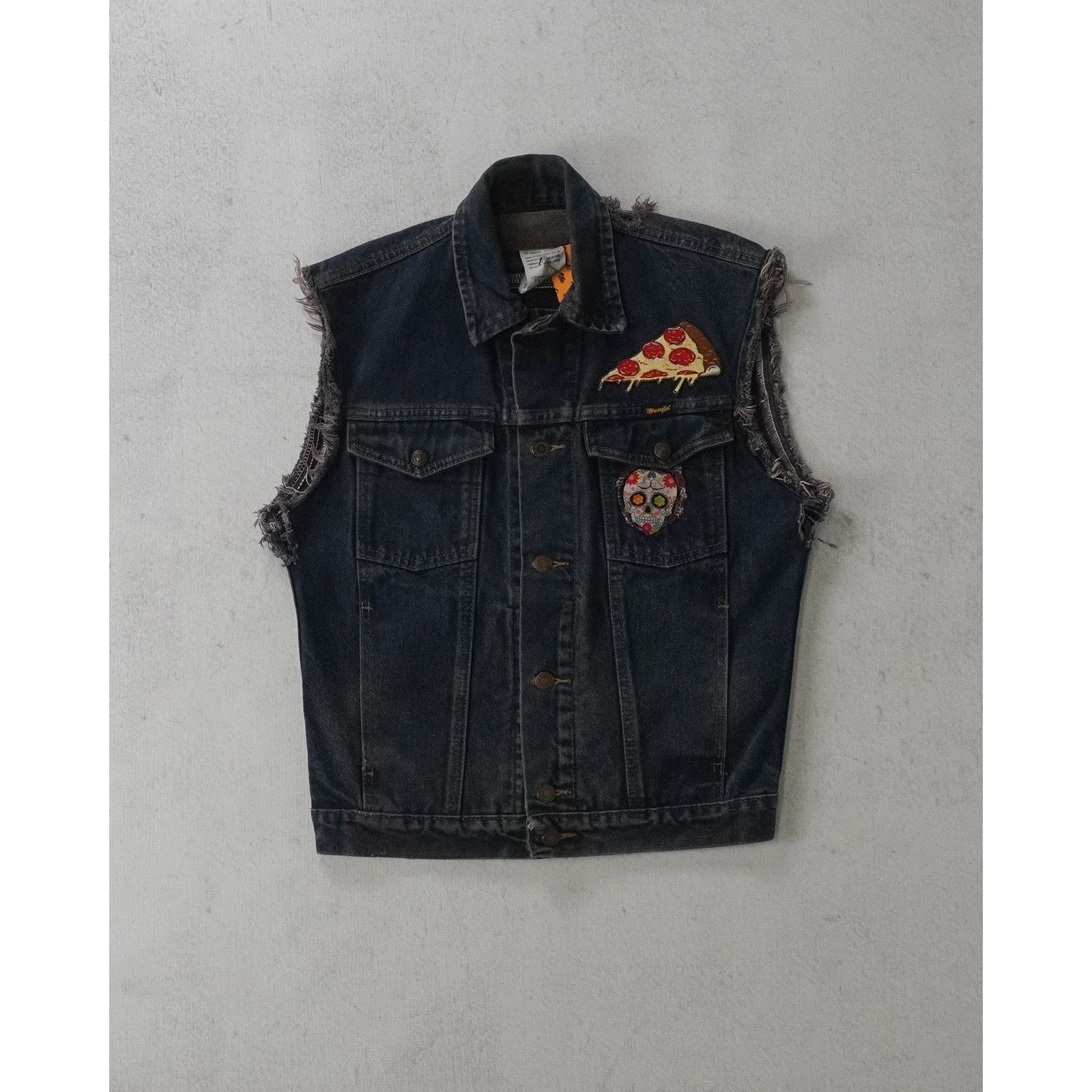 Wrangler Vintage 90s Wrangler Blue Denim Vest - Women's Small Size S / US 4 / IT 40 - 1 Thumbnail