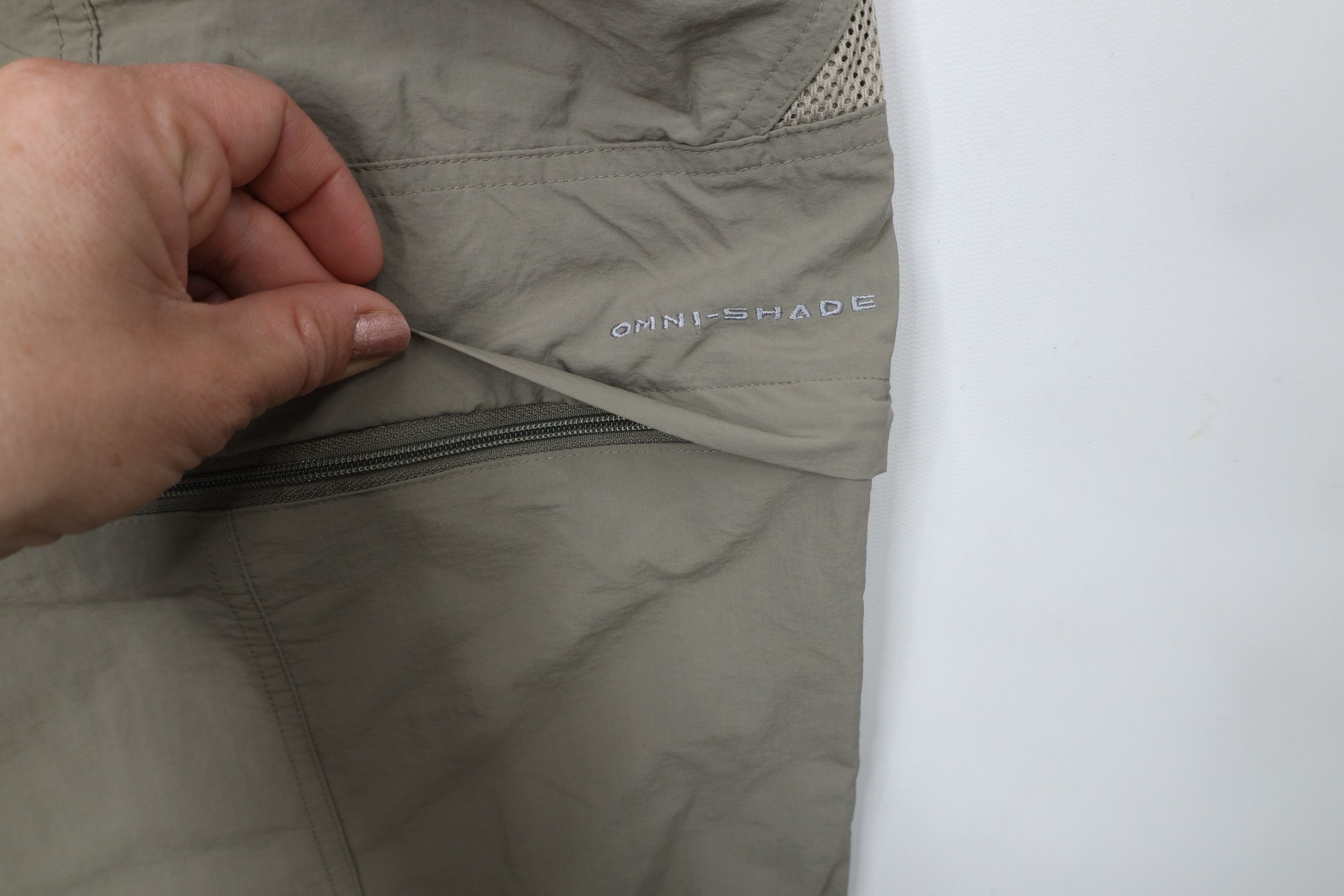Columbia × Vintage Vintage Y2K Columbia PFG Wide Leg Cargo Pants Shorts Green Size US 40 / EU 56 - 8 Thumbnail