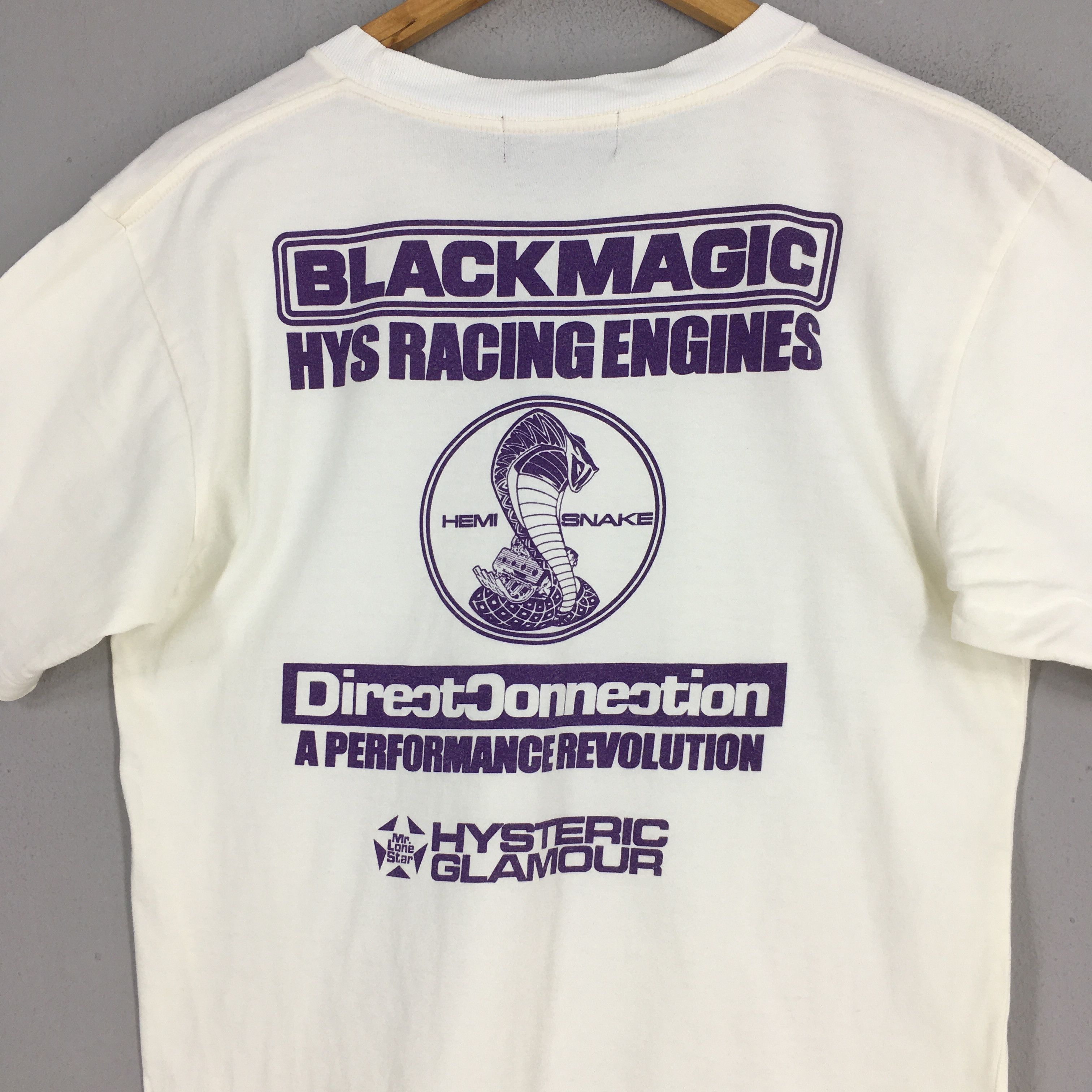 Hysteric Glamour Vintage Hysterics Glamour Japan Cobra Racing Tshirt Medium Size US M / EU 48-50 / 2 - 8 Thumbnail