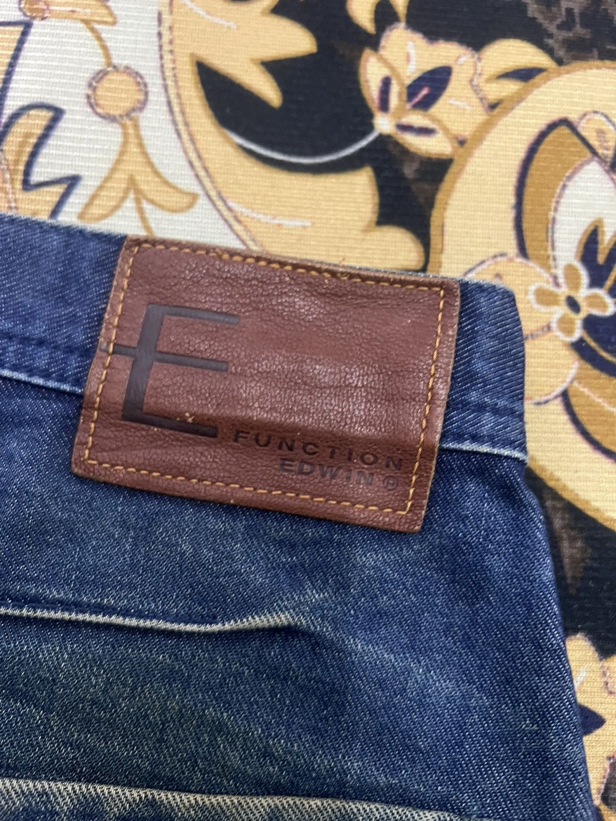 Hysteric Glamour HOT🔥EDWIN E FUNCTION BLUE DISTRESSED DENIM PANT Size US 30 / EU 46 - 8 Thumbnail