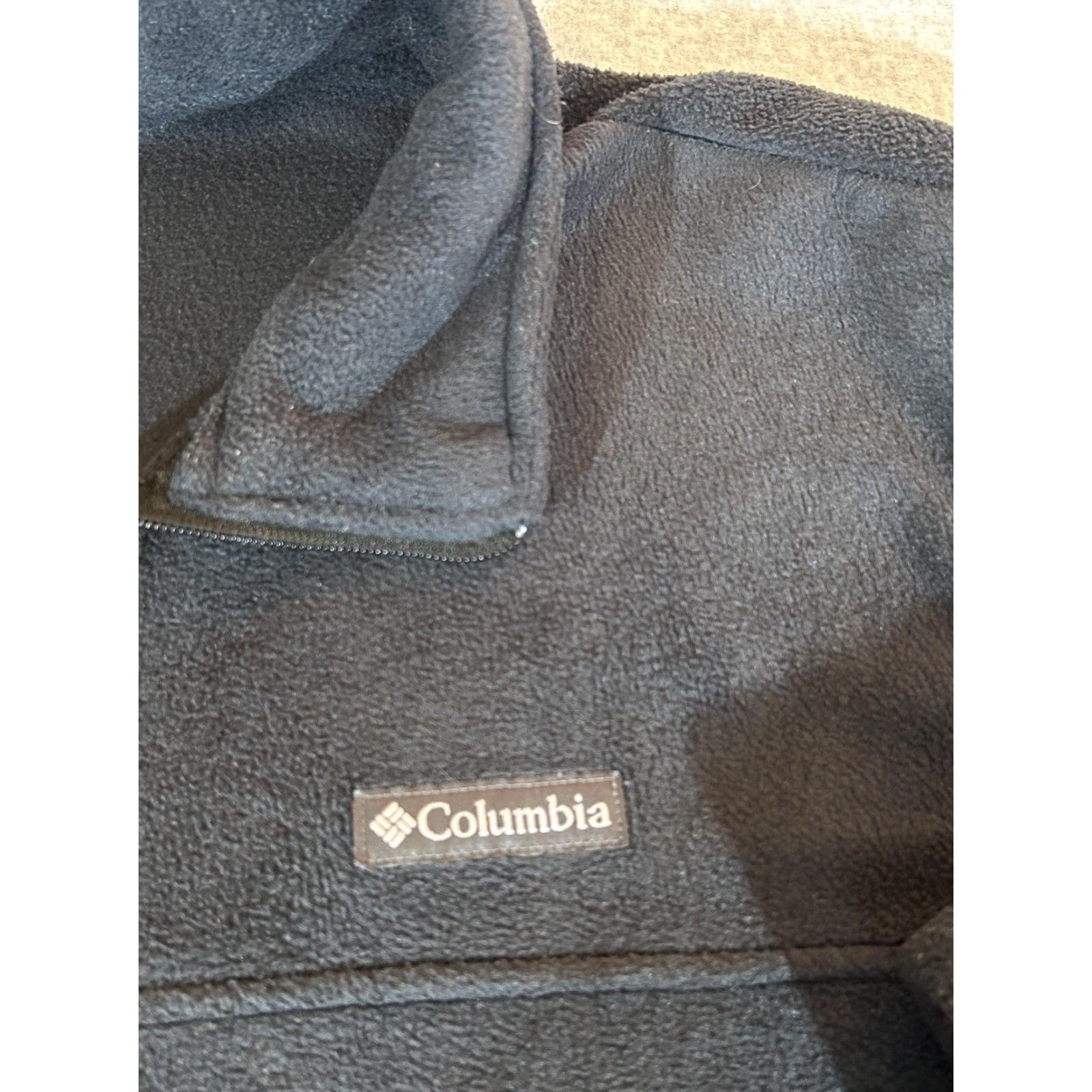 Vintage Columbia Jacket Mens 4XLT Tall Black Fleece Zip Steens Mountain 2.0 Hiking 4XLT Size US XXL / EU 58 / 5 - 3 Thumbnail