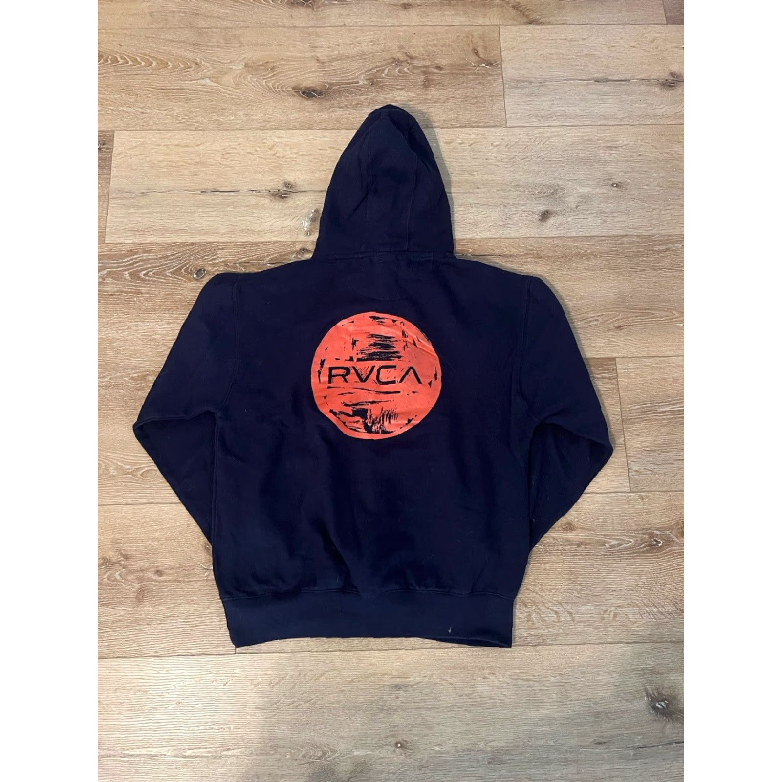 RVCA RVCA Mens Pullover Hooded Sweater Size M Blue Size US M / EU 48-50 / 2 - 2 Thumbnail