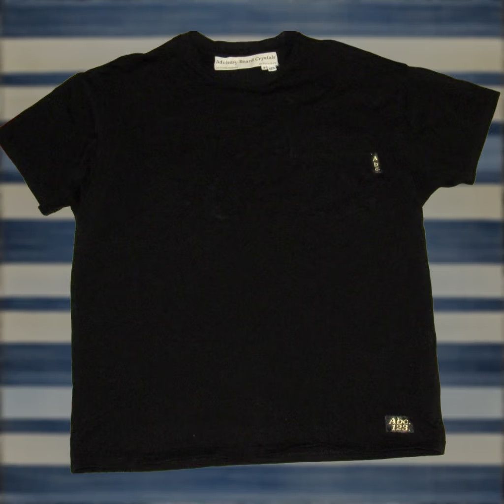 Advisory Board Crystals ADVISORY BOARD CRYSTALS Black Cotton Short Sleeve Pocket T Shirt Small Mens Size US S / EU 44-46 / 1 - 1 Thumbnail