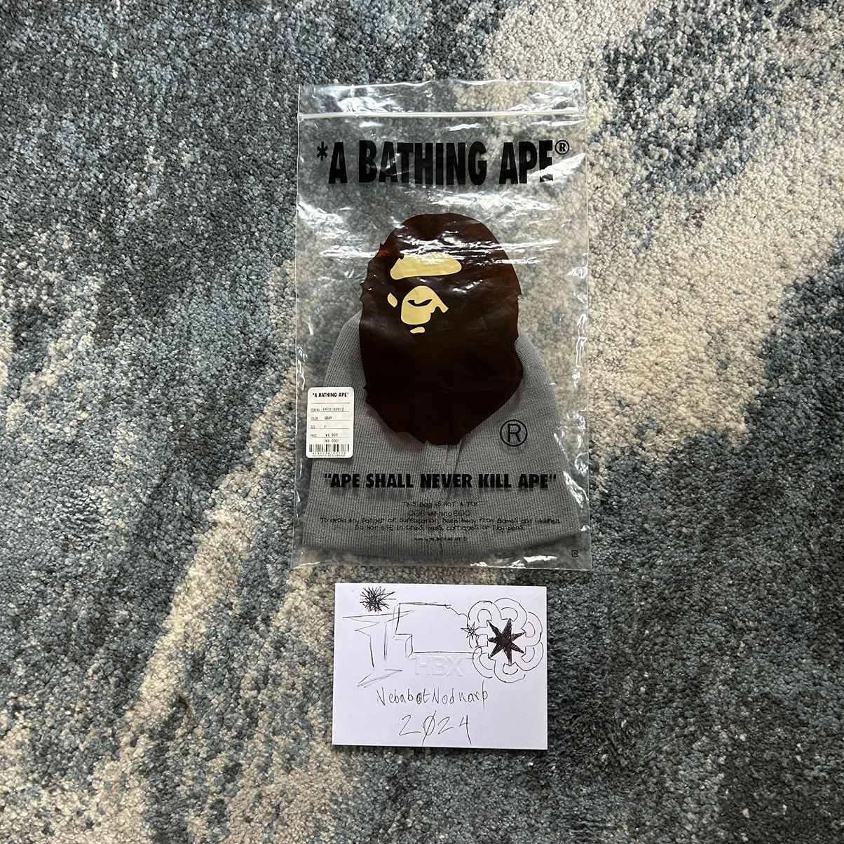 Bape × October's Very Own BAPE x OVO EMBROiDERED CAMO PATCH KNiT CAP Size ONE SIZE - 15 Thumbnail