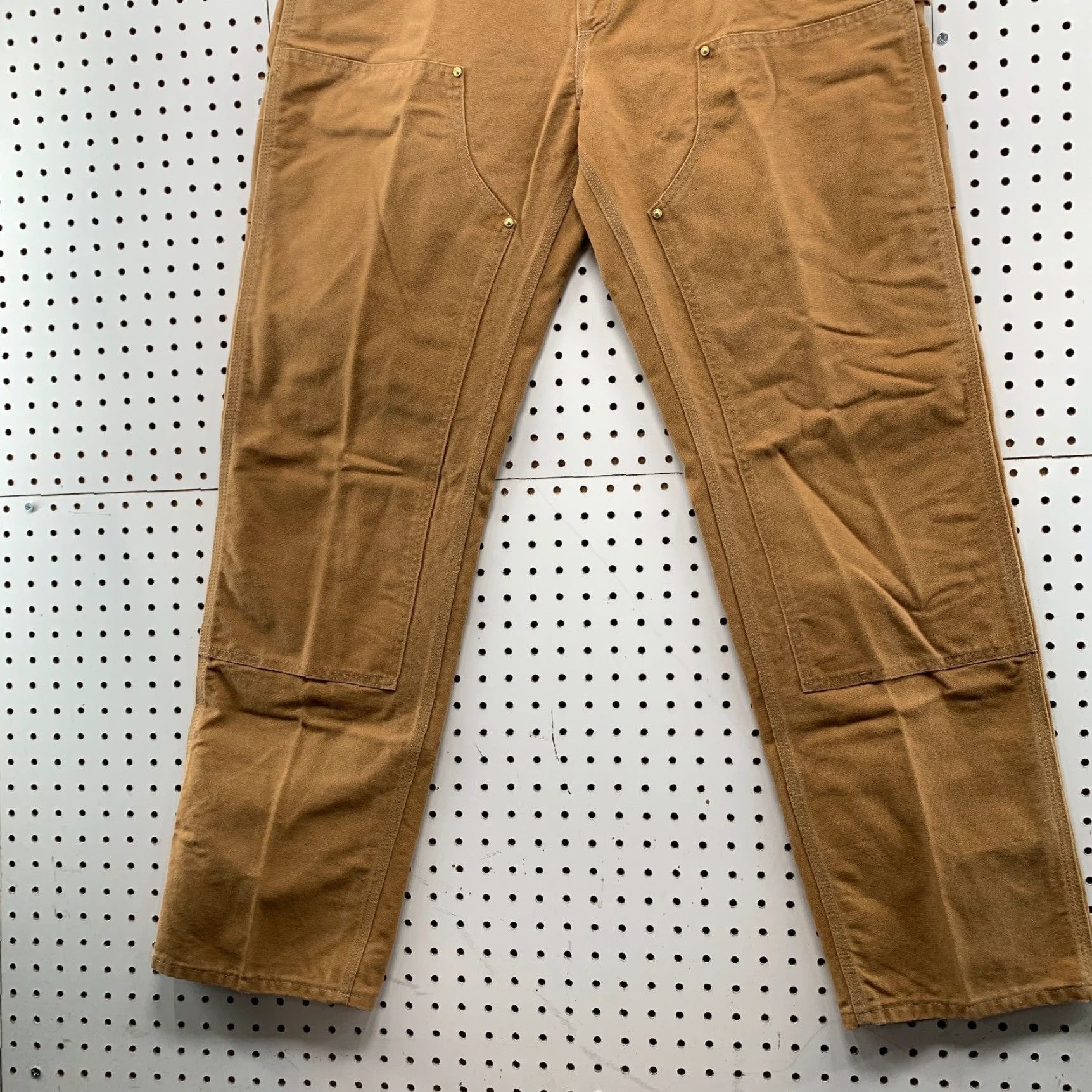 Carhartt VINTAGE Carhartt Pants 36x34 36x33 Brown Utility Union USA 5-Pocket Carpenter Workwear Mens Pants Brown Carhartt Vintage USA Size US 36 / EU 52 - 3 Thumbnail
