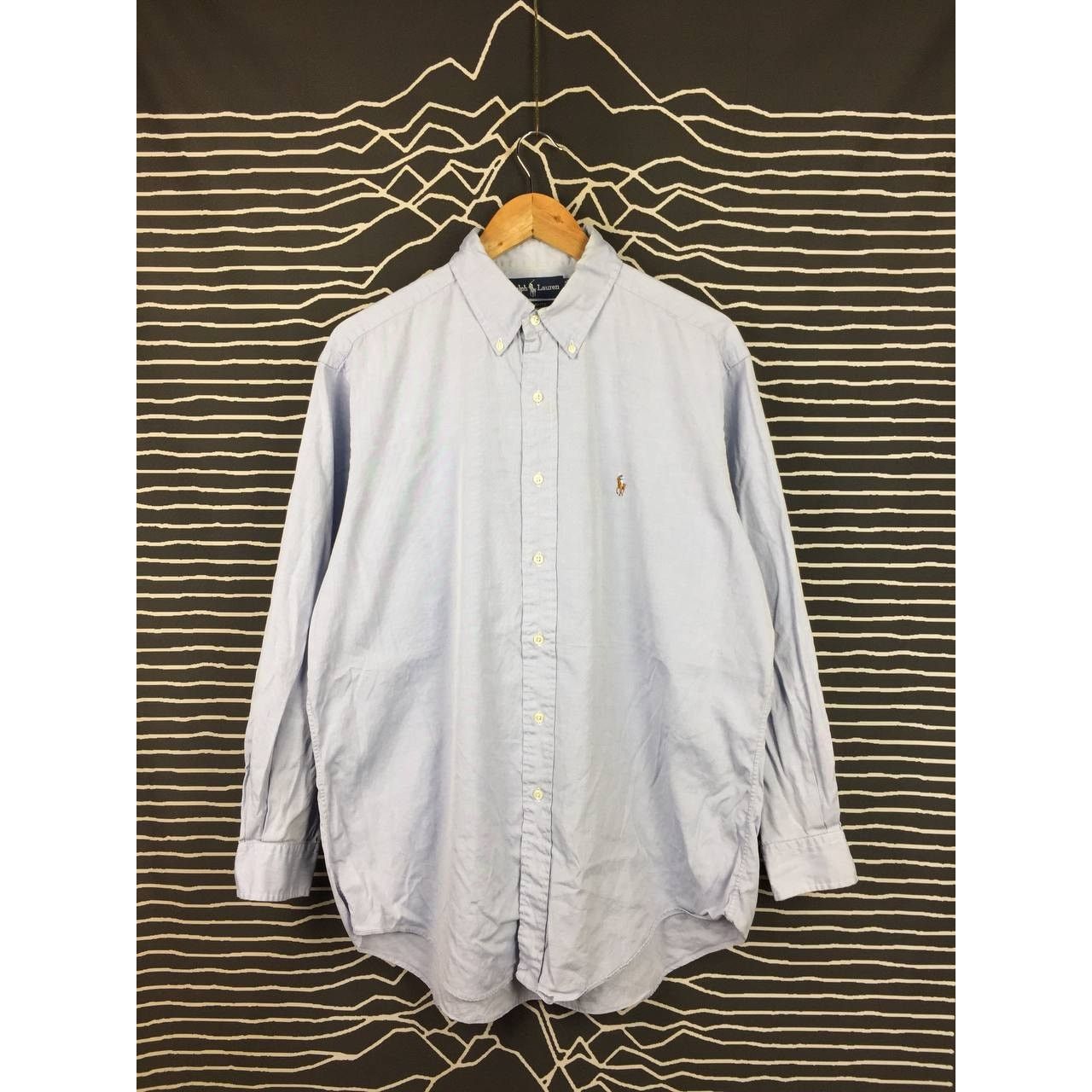 Ralph Lauren × Vintage Vtg Ralph Lauren Yarmouth Cotton Pinpoint Oxford Shirt Size US XXL / EU 58 / 5 - 2 Thumbnail
