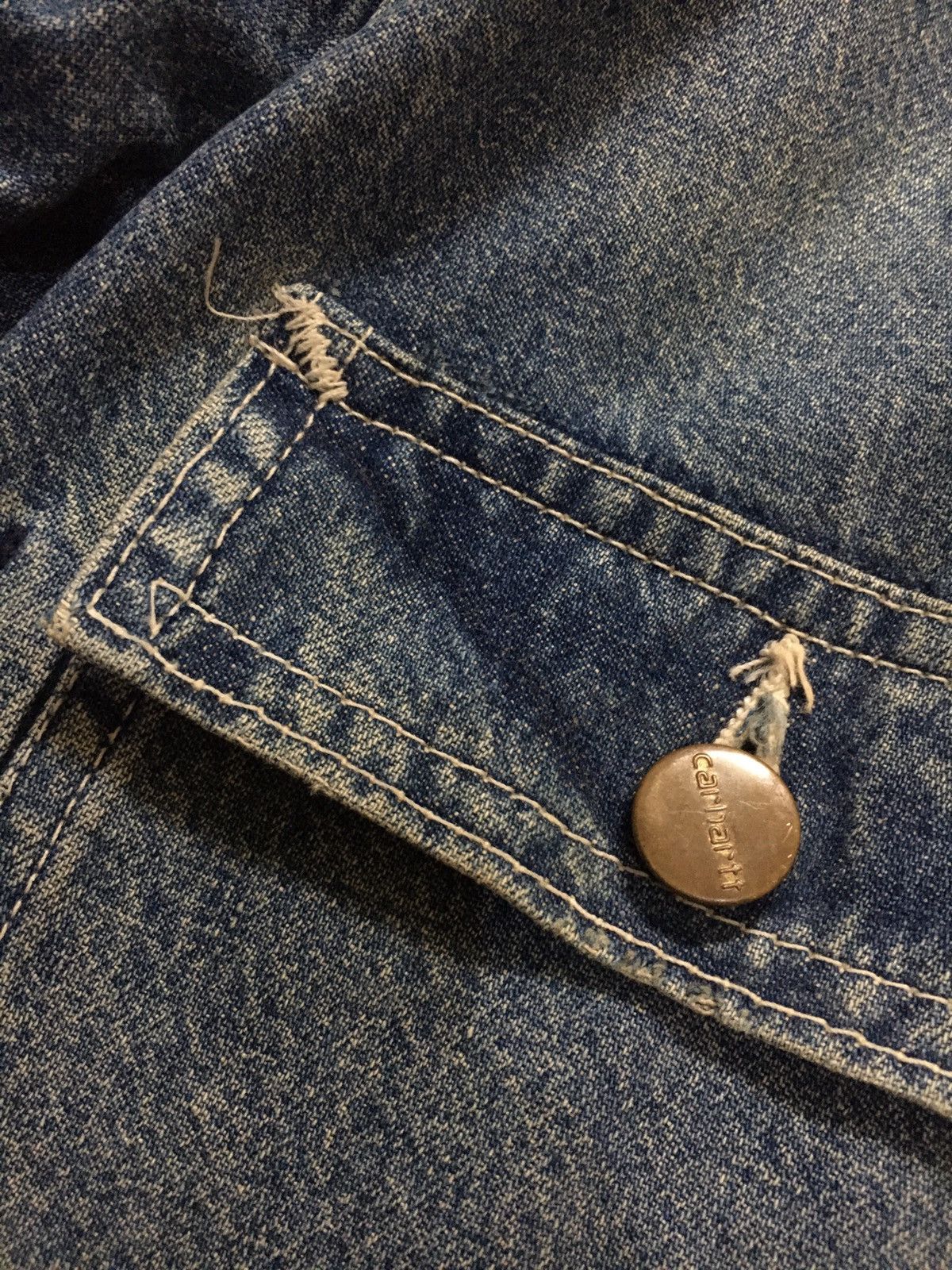 Carhartt × Vintage Vintage Carhartt Chore Denim 90s Size US M / EU 48-50 / 2 - 9 Thumbnail