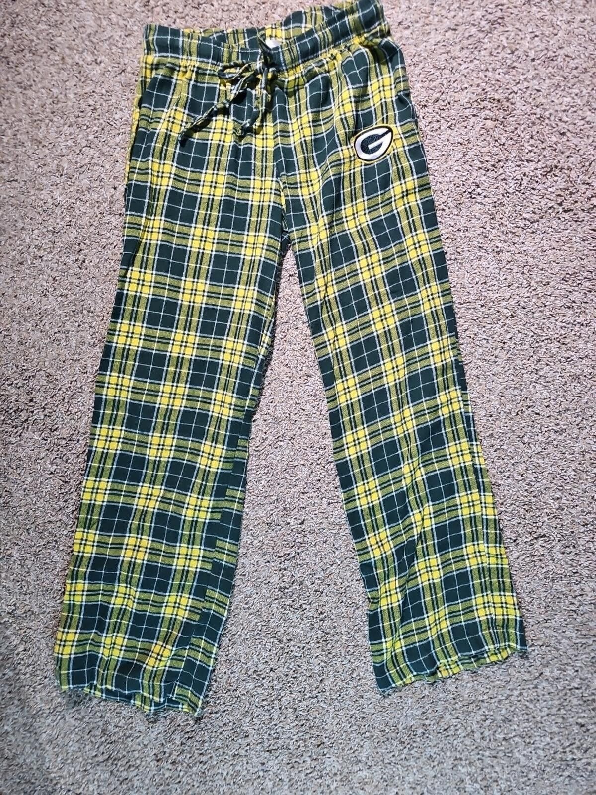 Other Green Bay Packers Pants Mens S NFL Football Pajama Lounge Size ONE SIZE - 1 Thumbnail