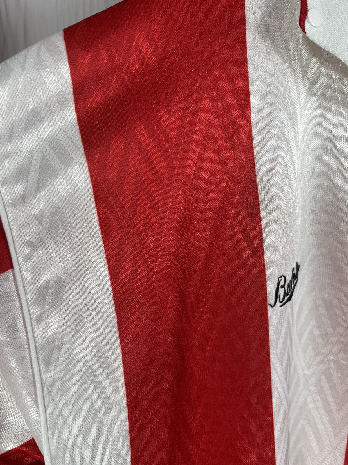 Other Rare Vintage 90’s FC Stourbridge Bukta Soccer Jersey 42/44 Size US L / EU 52-54 / 3 - 6 Thumbnail