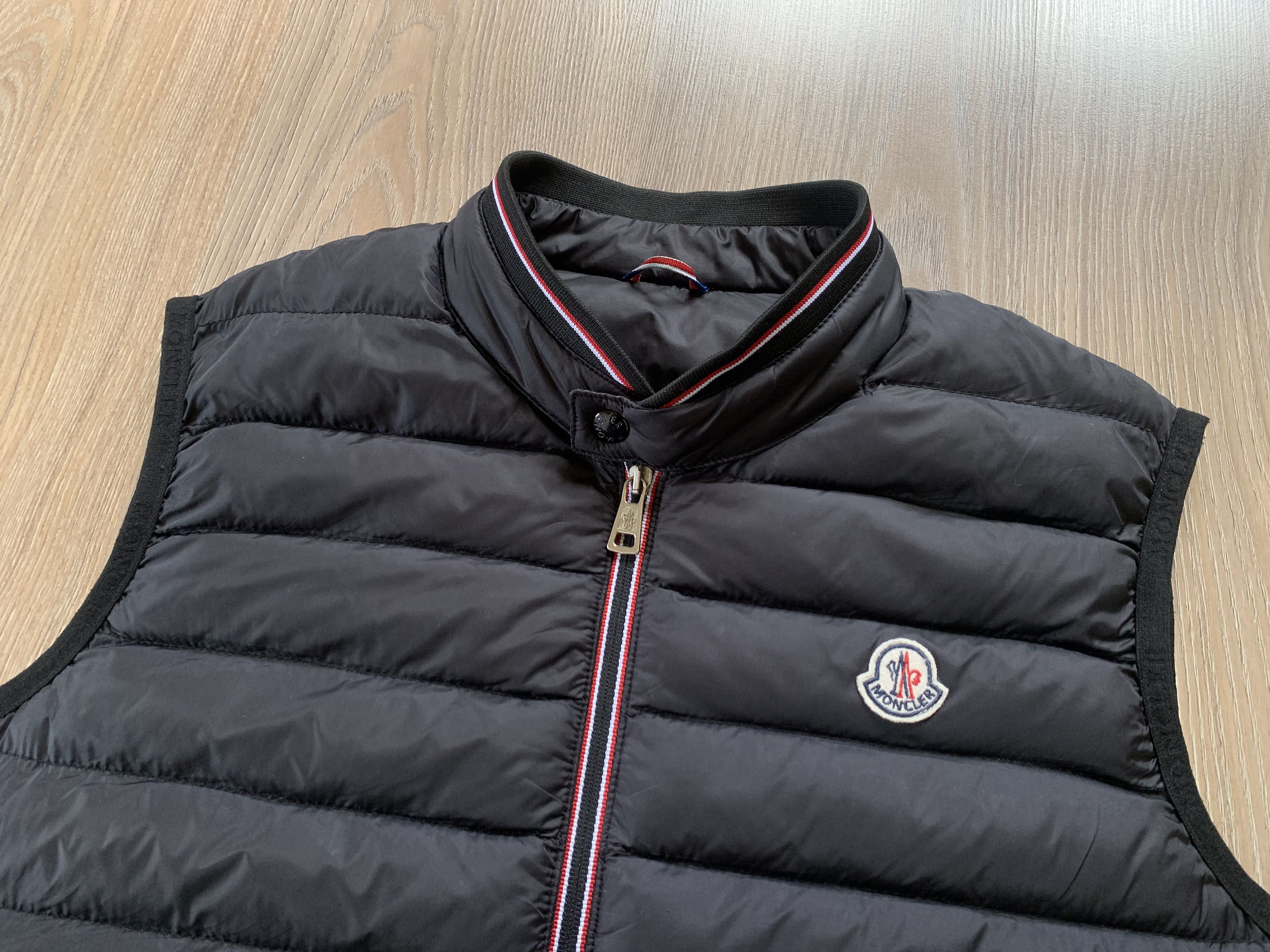 Moncler Moncler Men's Black Quilted Vest Gilet Puffer Size US L / EU 52-54 / 3 - 5 Thumbnail