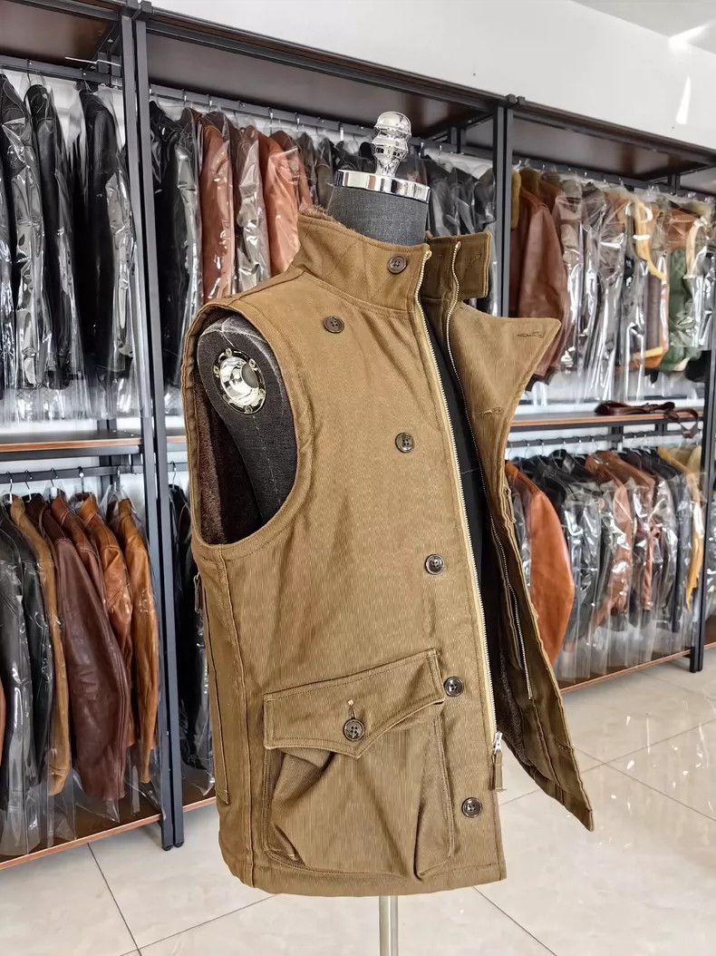 Freewheelers freewheelers Classic Avatar N1 Alpaca Hair Vest 2504-Nextar Size US XXS / EU 40 - 4 Thumbnail