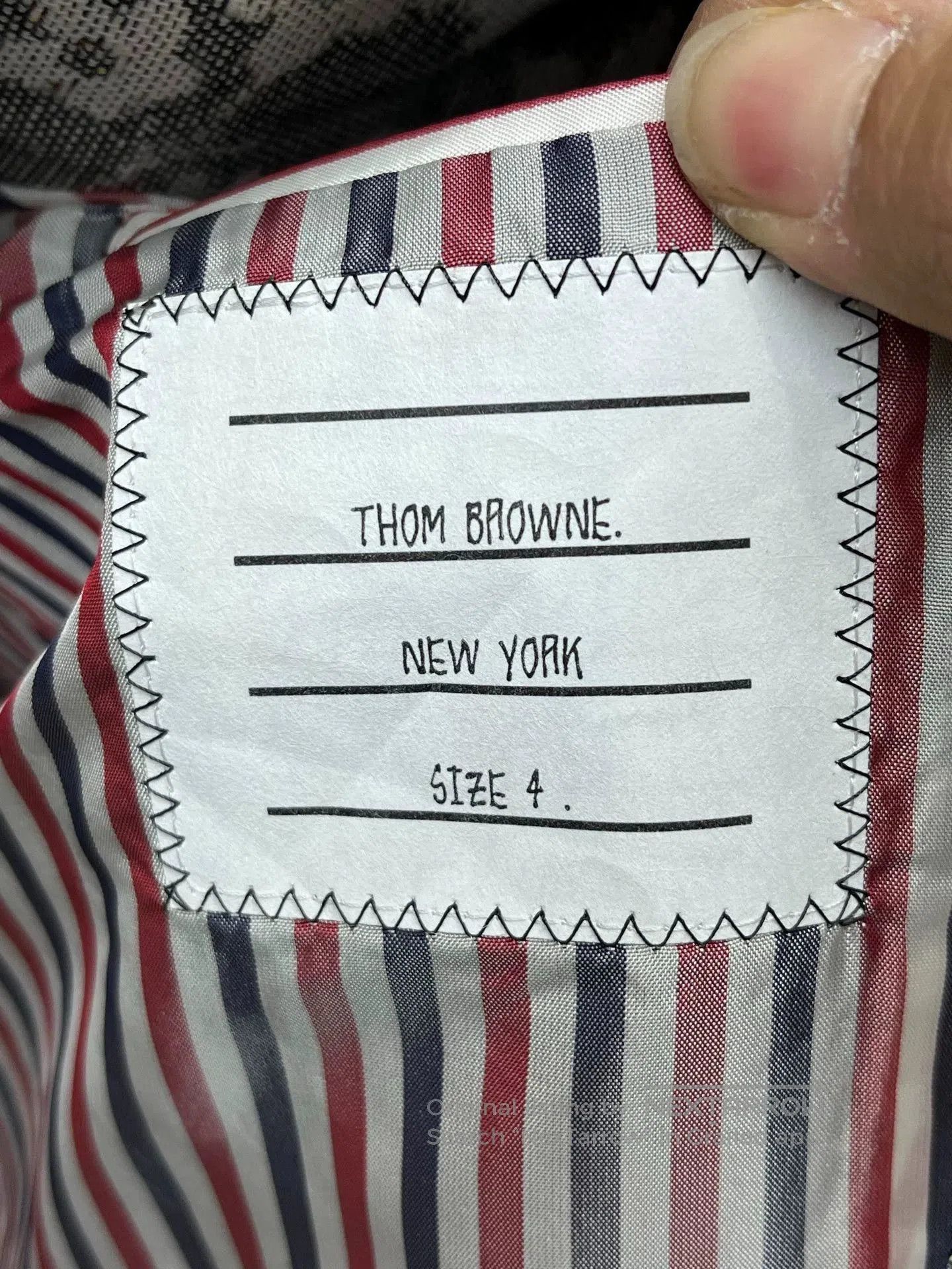 Thom Browne Thom Browne Floral Stripe Lapel Blazer. Size US XS / EU 42 / 0 - 4 Thumbnail