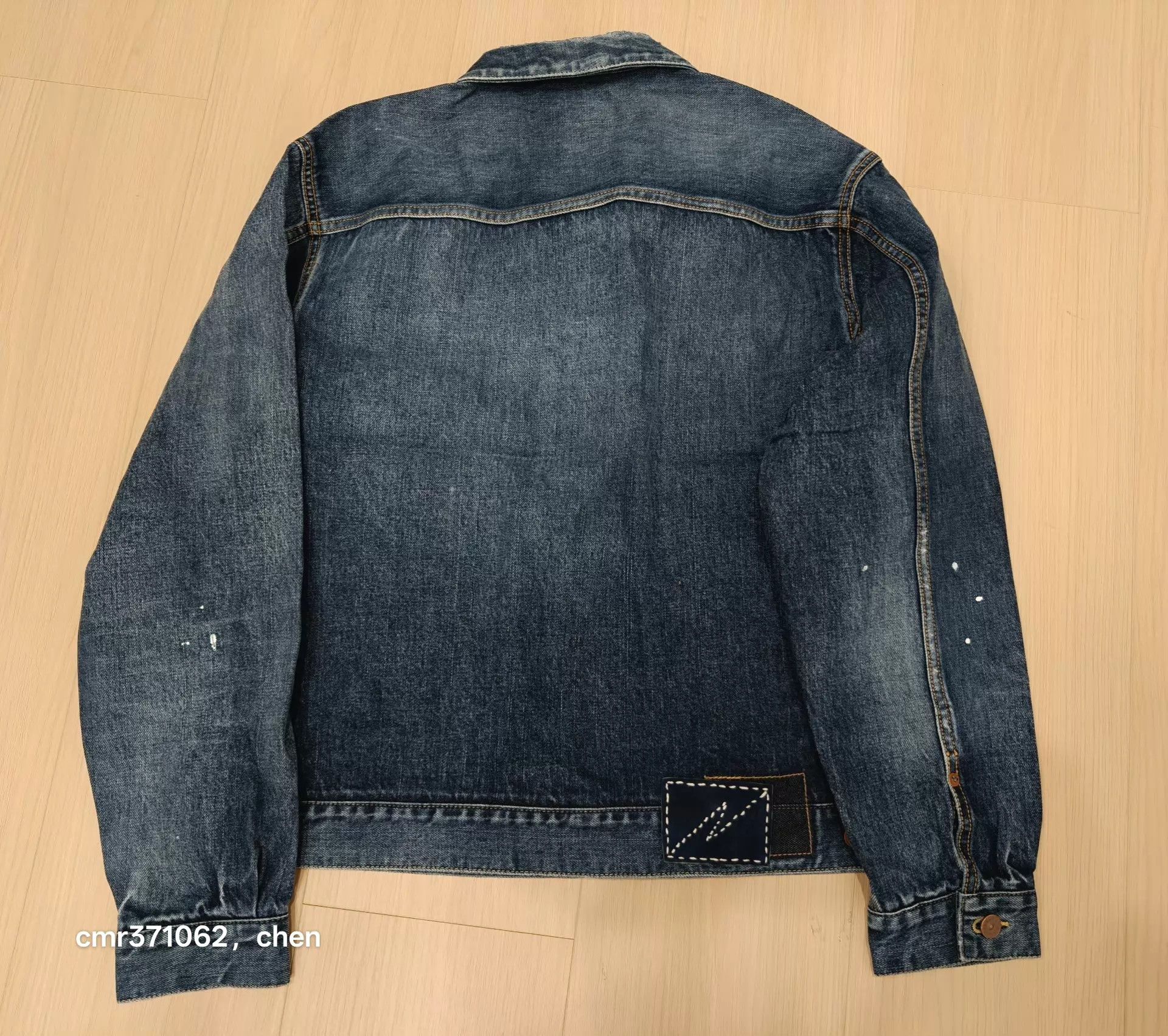 Visvim visvim 24 ICT 101 DMGD Denim Jkt Red Emb Raw Hem Size US XL / EU 56 / 4 - 6 Thumbnail