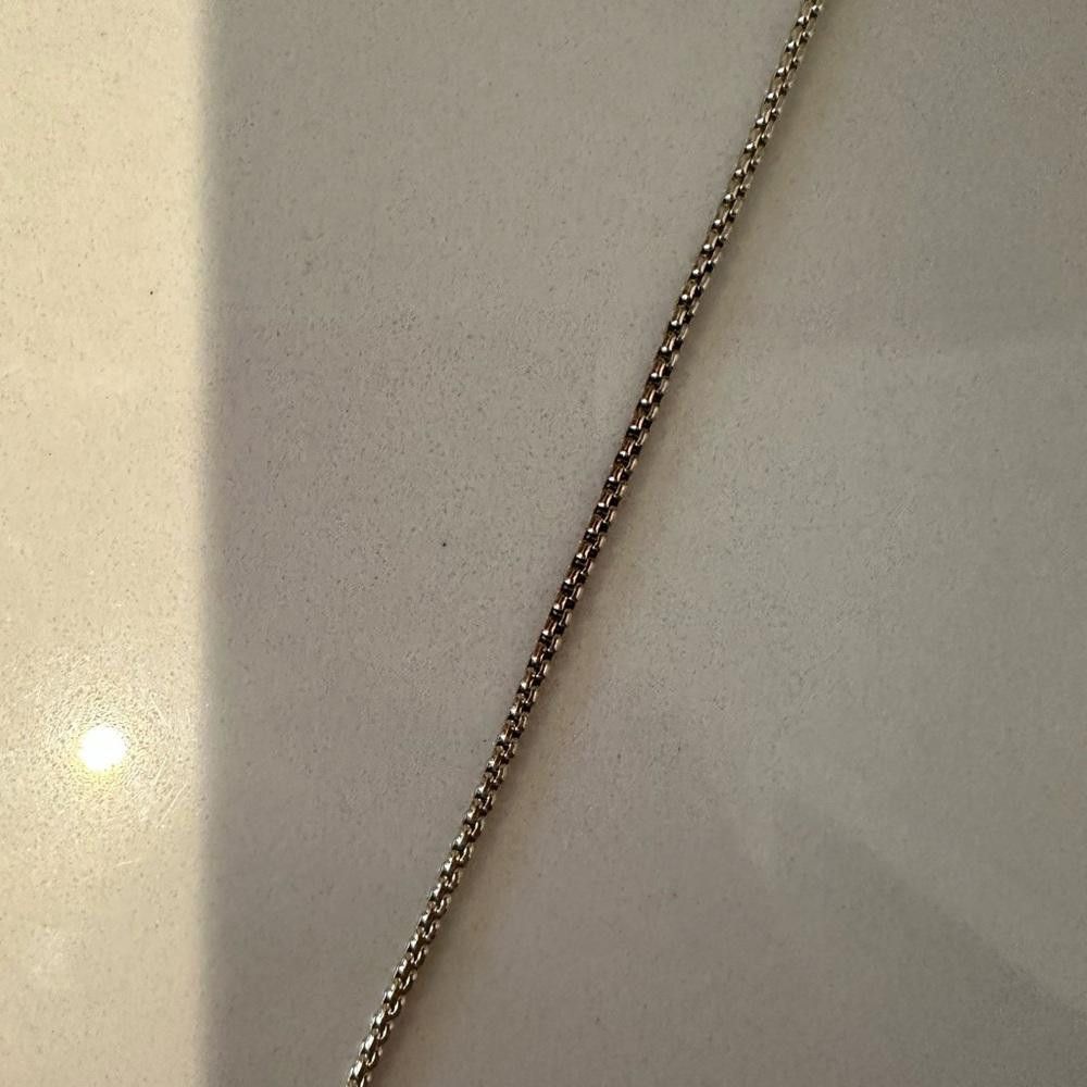 Kendra Scott Kendra Scott Gold Pave Locket Charm Chain Necklace Size ONE SIZE - 9 Thumbnail