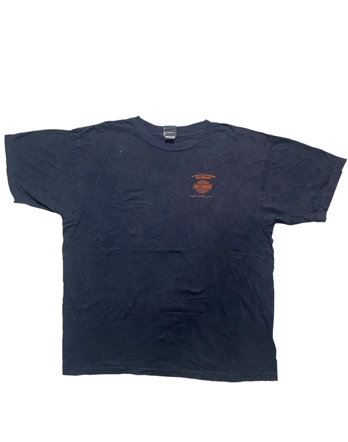 Vintage VINTAGE HARLEY DAVIDSON KUWAIT TEE Size US XXL / EU 58 / 5 - 2 Thumbnail