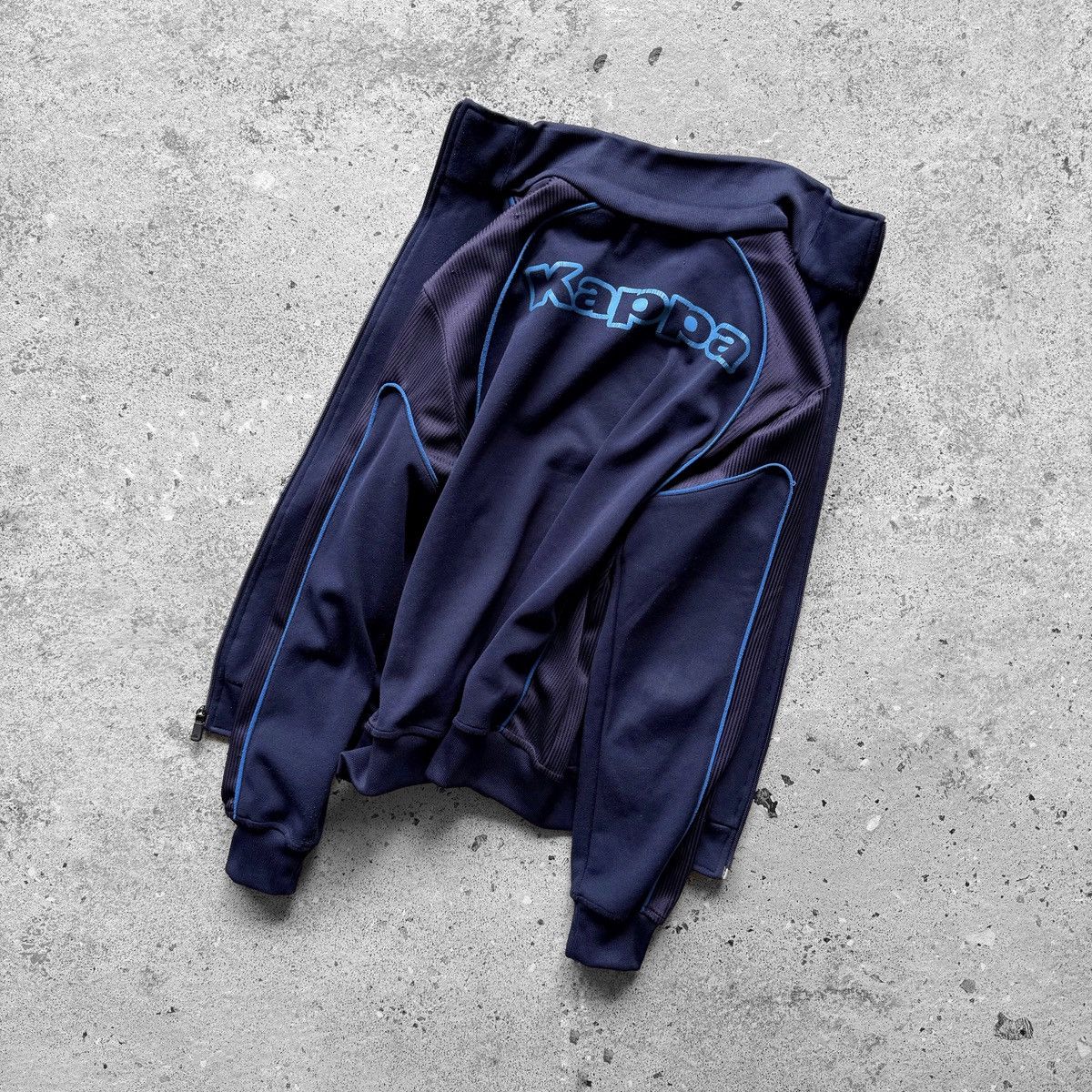 Kappa Kappa Mens Vintage 90s Full Zip Y2K Track Jacket Logo Size US S / EU 44-46 / 1 - 4 Thumbnail