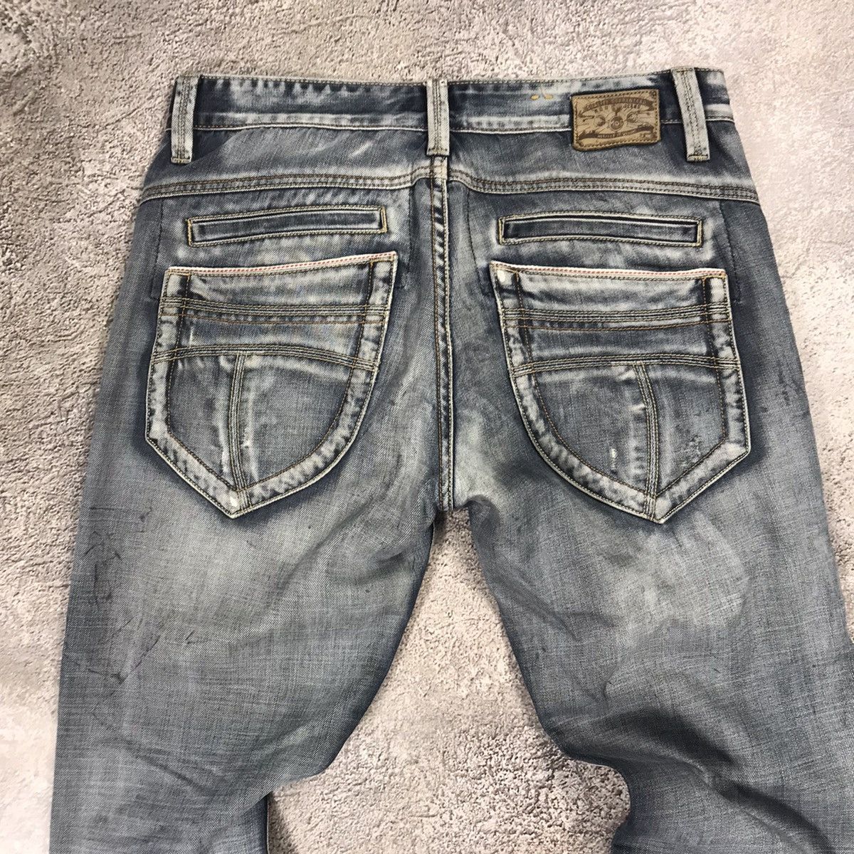 Vintage Vintage 90s Faded Distressed Baggy Jeans Grunge Skate 32 Size US 32 / EU 48 - 7 Thumbnail