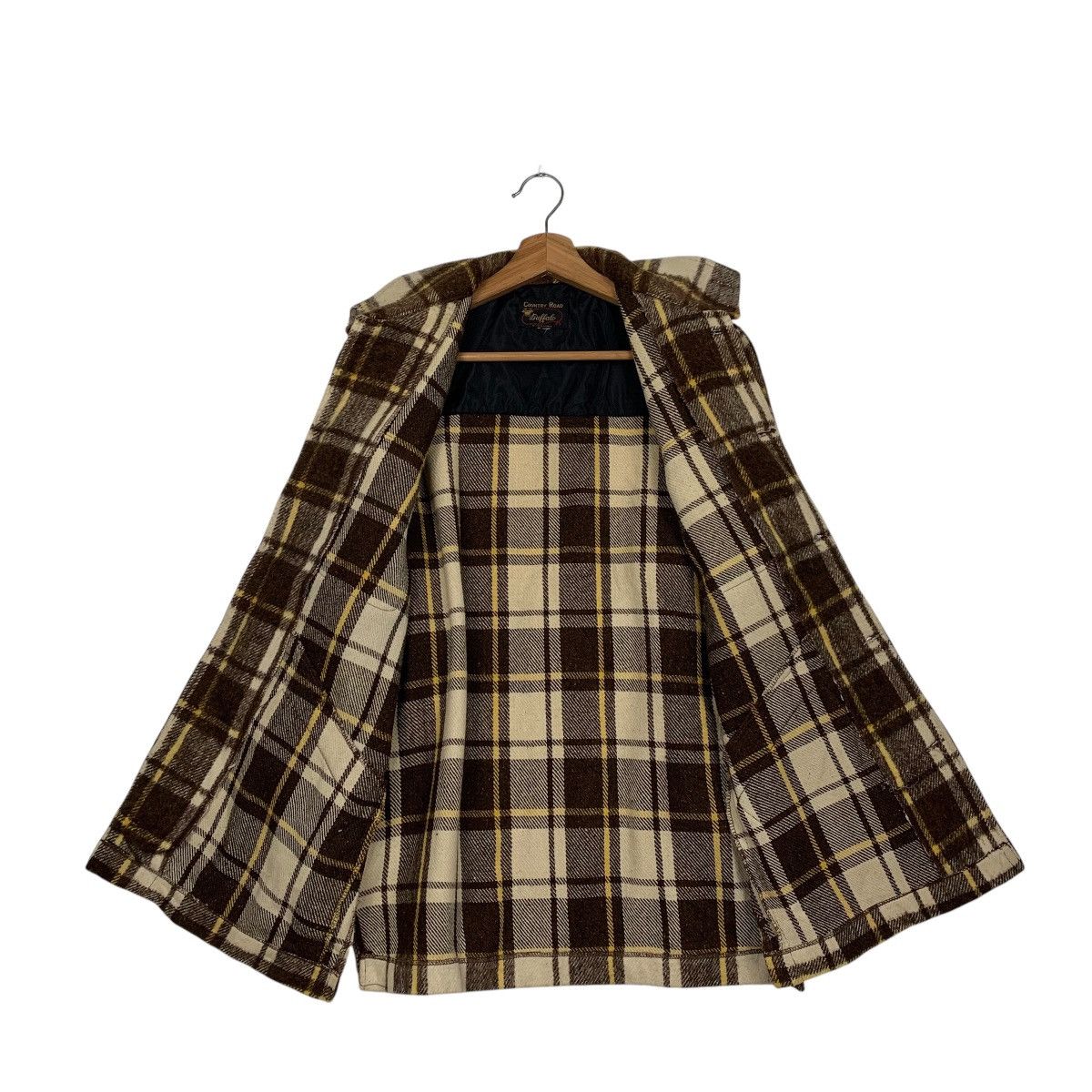 Japanese Brand Country Road Buffalo Tartan Wool Jacket Size US M / EU 48-50 / 2 - 11 Thumbnail