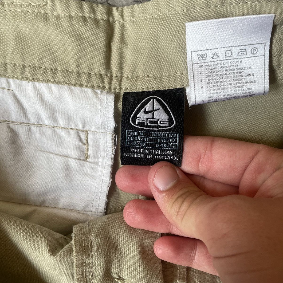 Vintage 90s Nike Acg 2in1 Transformer Pants Shorts