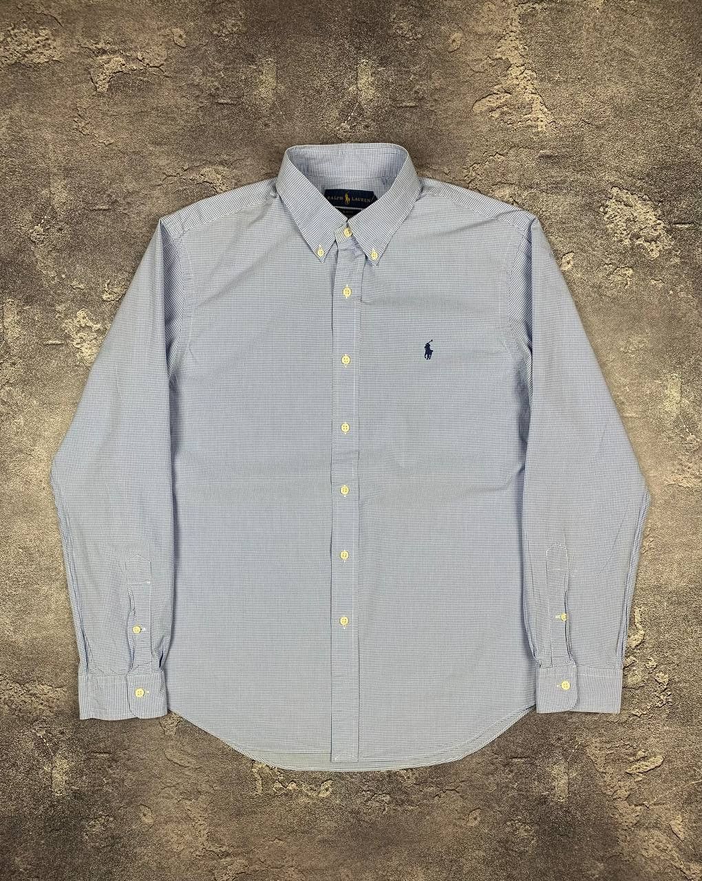 Polo Ralph Lauren Polo Ralph Lauren Men's Shirt Light Blue Gingham Size US L / EU 52-54 / 3 - 1 Thumbnail