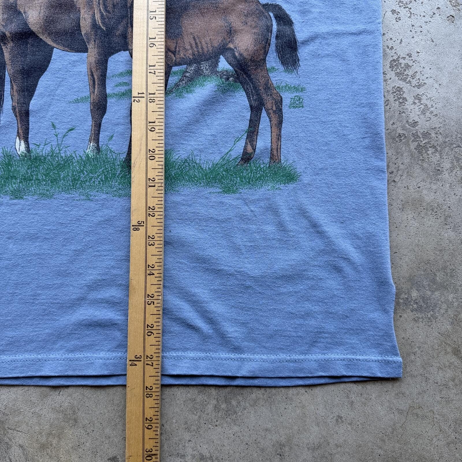 Other Vintage 90s Horse Floral Nature Graphic Tee USA Medium Size M / US 6-8 / IT 42-44 - 7 Thumbnail